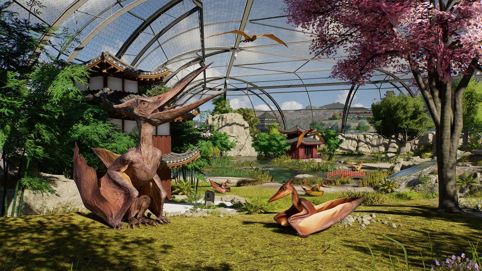 Một chú khủng long con đáng yêu, biểu tượng cho tính năng nhân giống trong Jurassic World Evolution 3