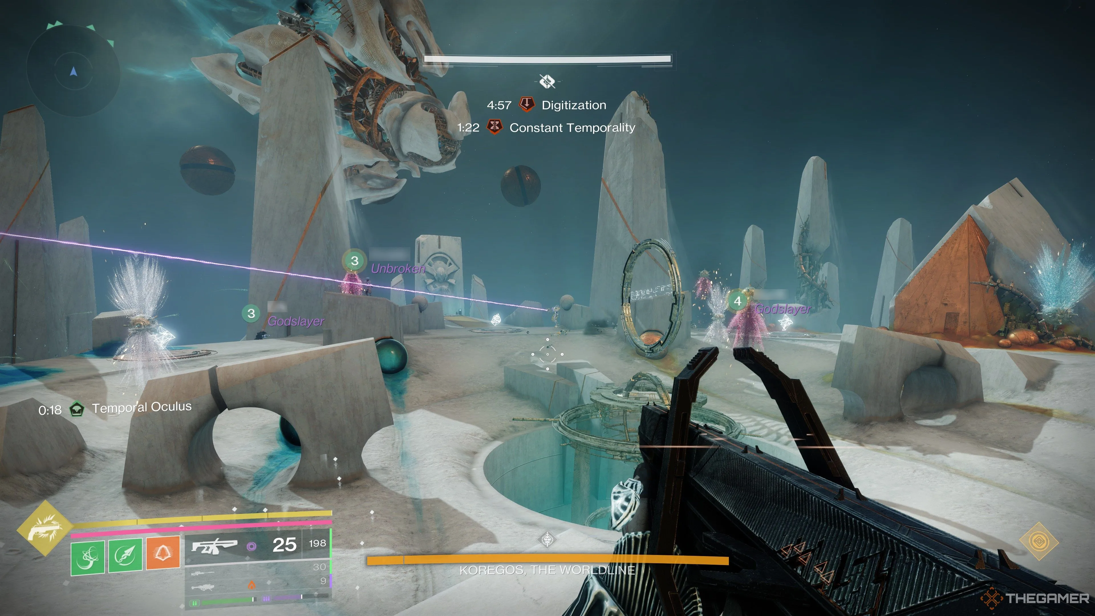 Người chơi vai trò Cyclical xác định mìn thật giả trong Raid Destiny 2