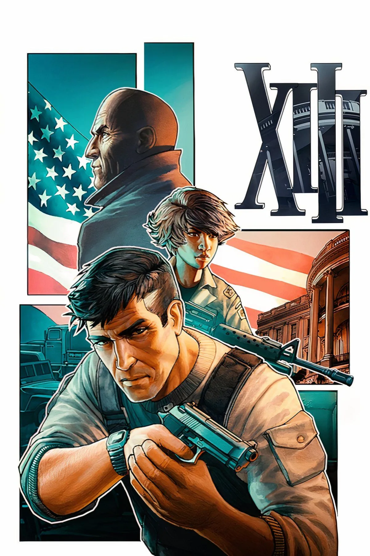 Nhân vật chính của game XIII bản remake năm 2020 với phong cách đồ họa cel-shaded đã bị thay đổi gây thất vọng