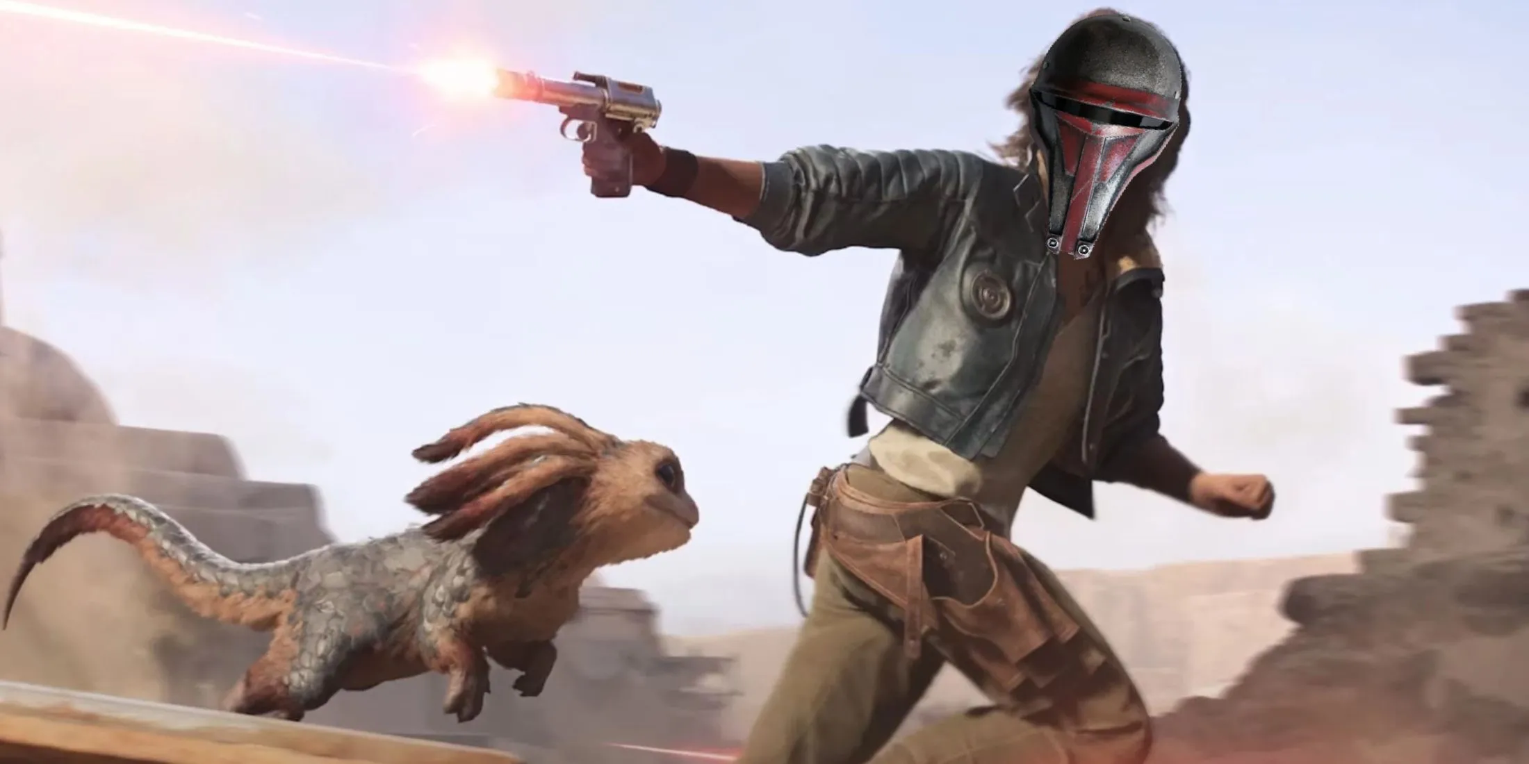 Nhân vật chính Kay Vess trong Star Wars Outlaws, đại diện cho phong cách game thế giới mở của Ubisoft
