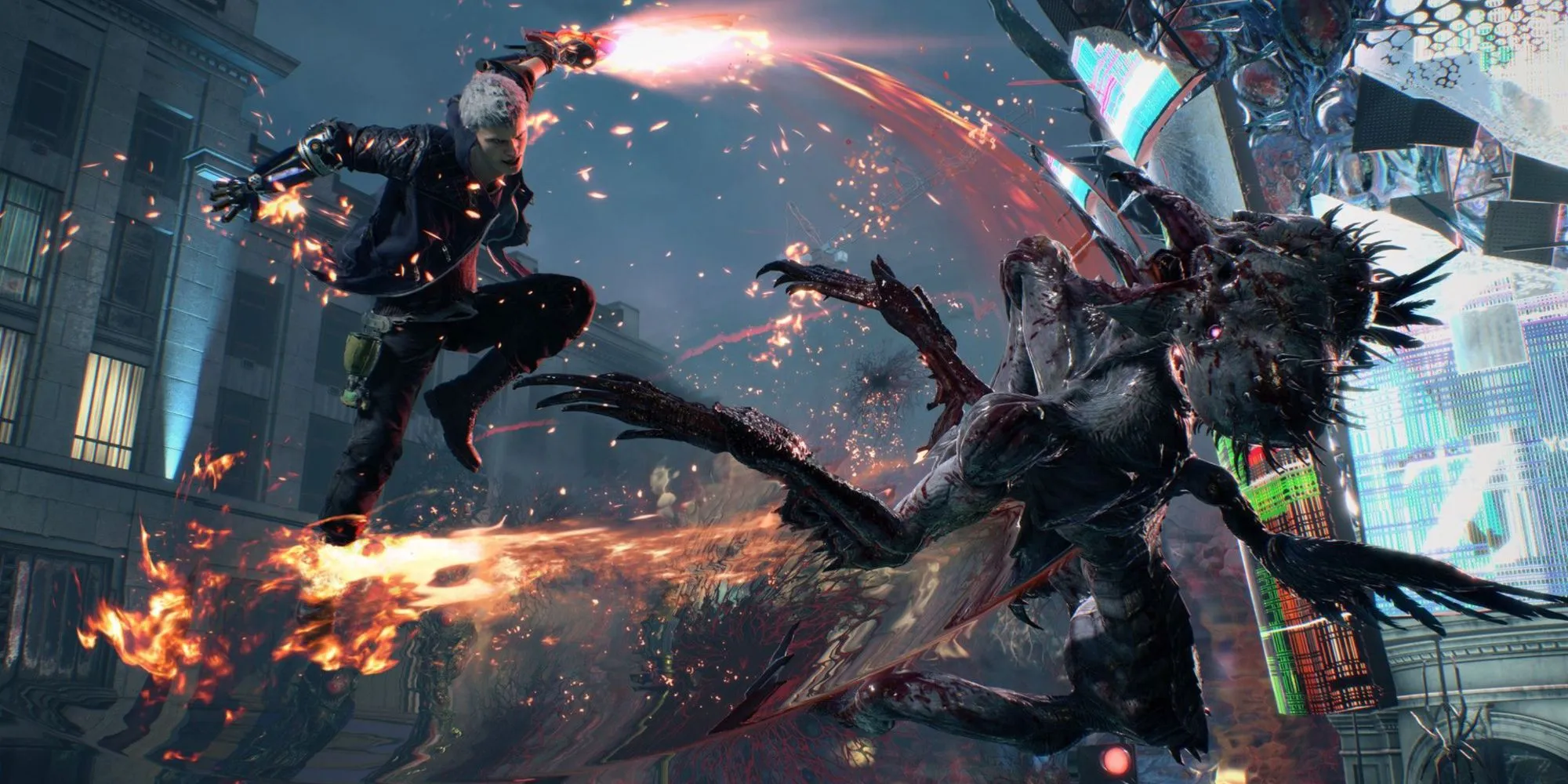 Nhân vật trong Devil May Cry 5 tung chiêu thức đẹp mắt tấn công kẻ thù