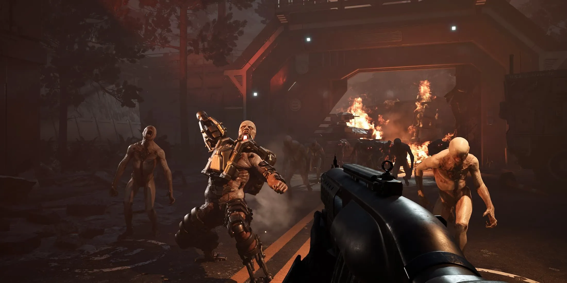 Nhóm Zed Husk và Cyst đáng sợ đang tấn công trong Killing Floor 3, cho thấy sự cần thiết của các công cụ hỗ trợ.