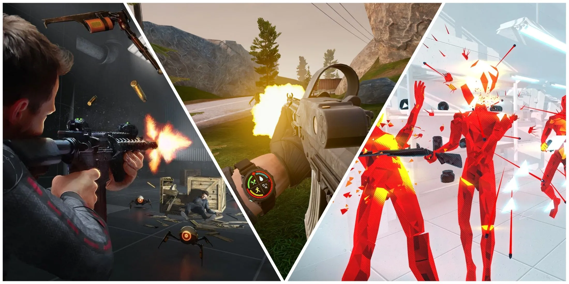 Những tựa game VR bắn súng ấn tượng: Boneworks, Ghosts of Tabor, Superhot