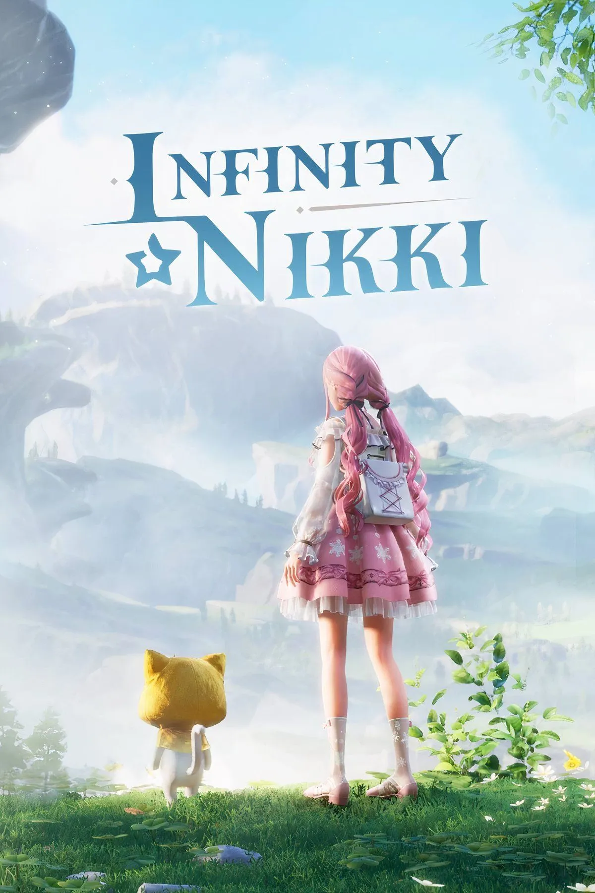 Nikki tạo dáng với bộ trang phục lộng lẫy trong thế giới game Infinity Nikki