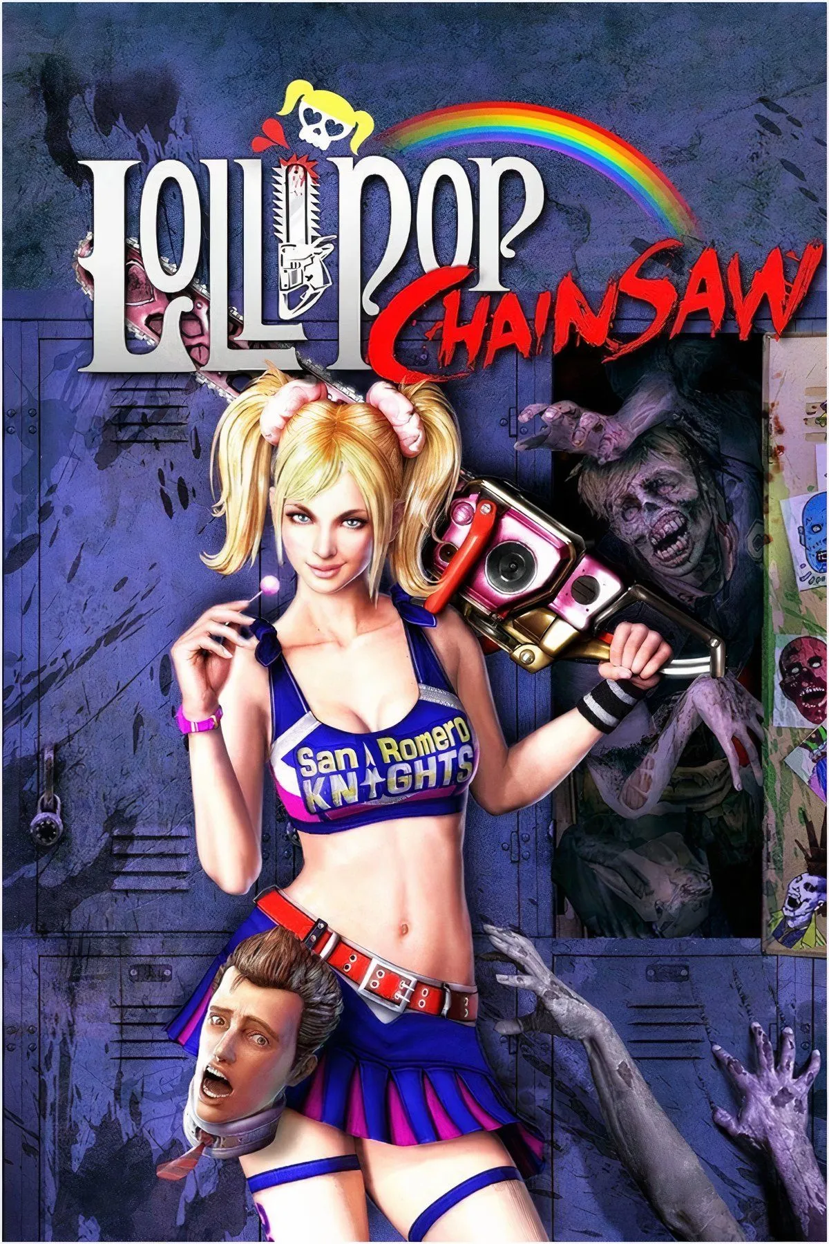 Nữ sinh Juliet Starling sẵn sàng chiến đấu cùng cưa máy trong thế giới Zombie của Lollipop Chainsaw.