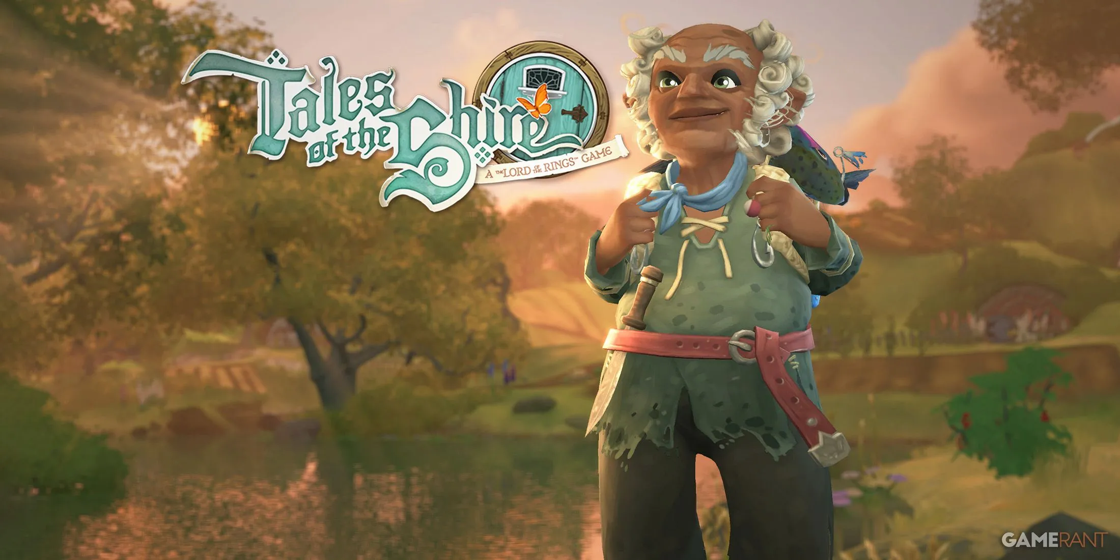 Old Noakes đang câu cá yên bình trong thế giới Tales of the Shire, tựa game Lord of the Rings