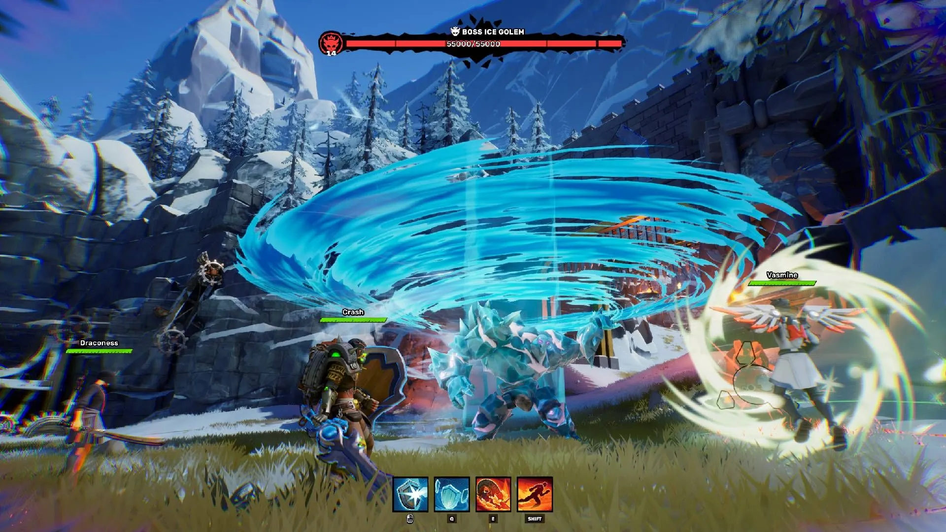 Quái vật Cyclone trong game Out of Time.