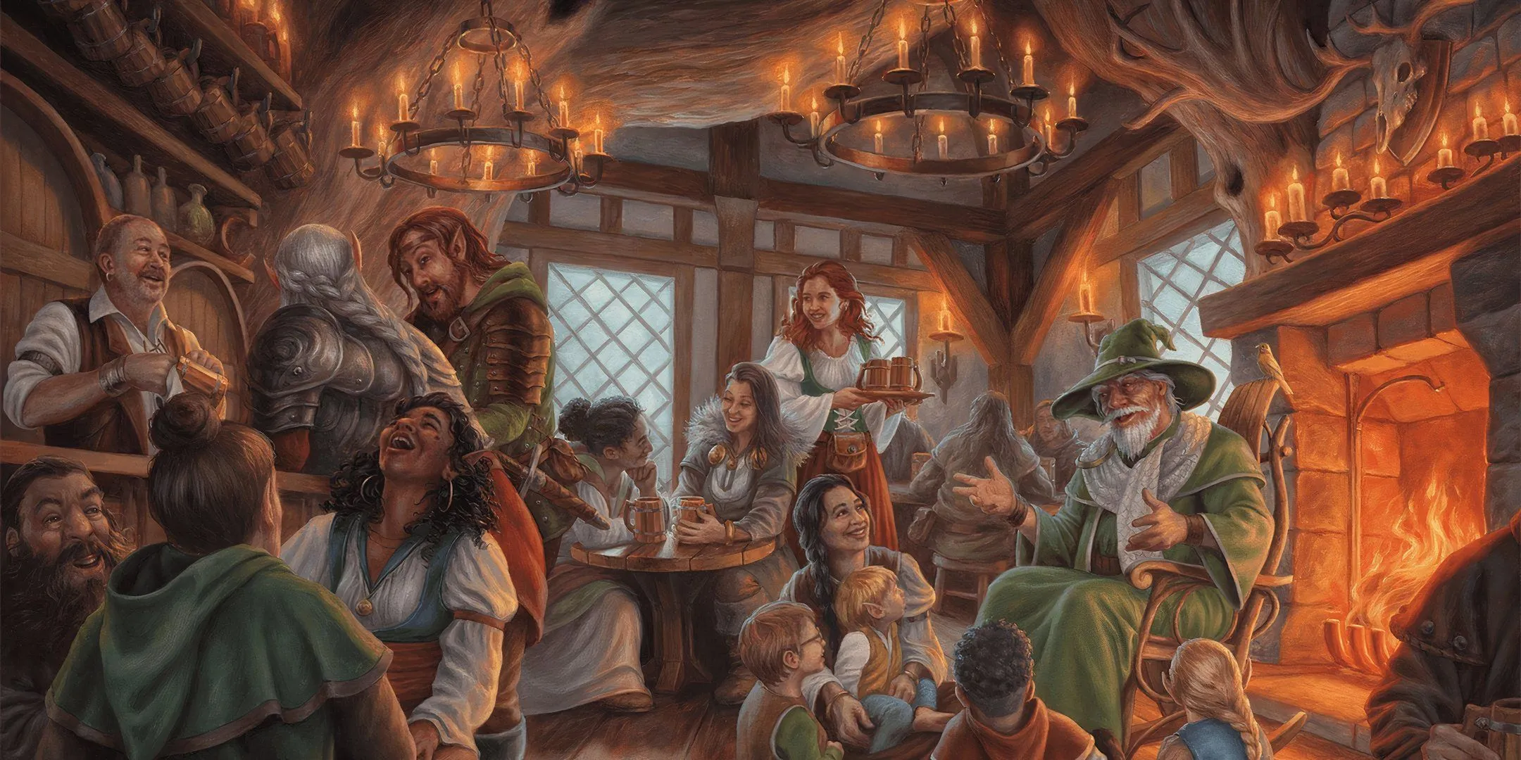 Quán trọ Dragonlance, trung tâm giao dịch và tìm kiếm nhiệm vụ cho các nhà thám hiểm D&amp;D