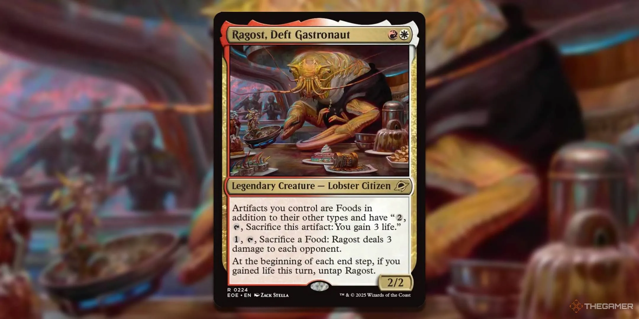 Ragost, Deft Gastronaut - Commander ẩm thực vui nhộn của Edge of Eternities