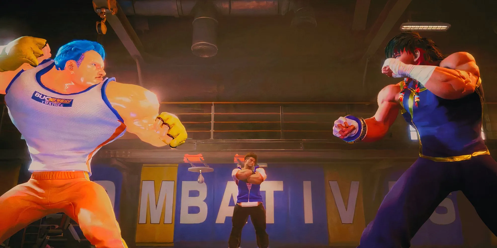 Sagat khổng lồ phô diễn uy lực trong trailer Street Fighter 6