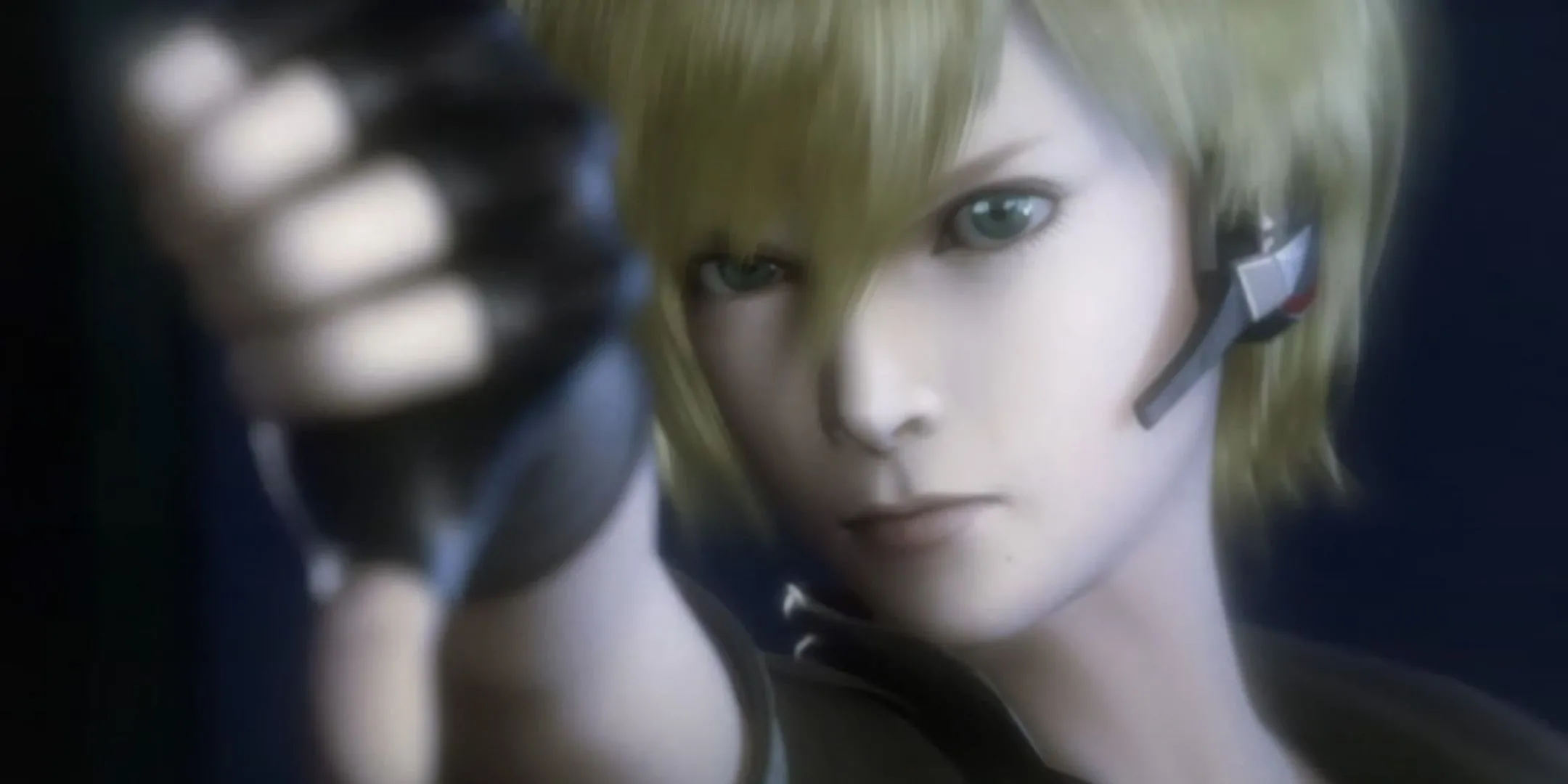 Samus Aran giơ ngón cái trong Metroid Other M, hình ảnh đại diện cho tính cách nhân vật bị thay đổi gây tranh cãi