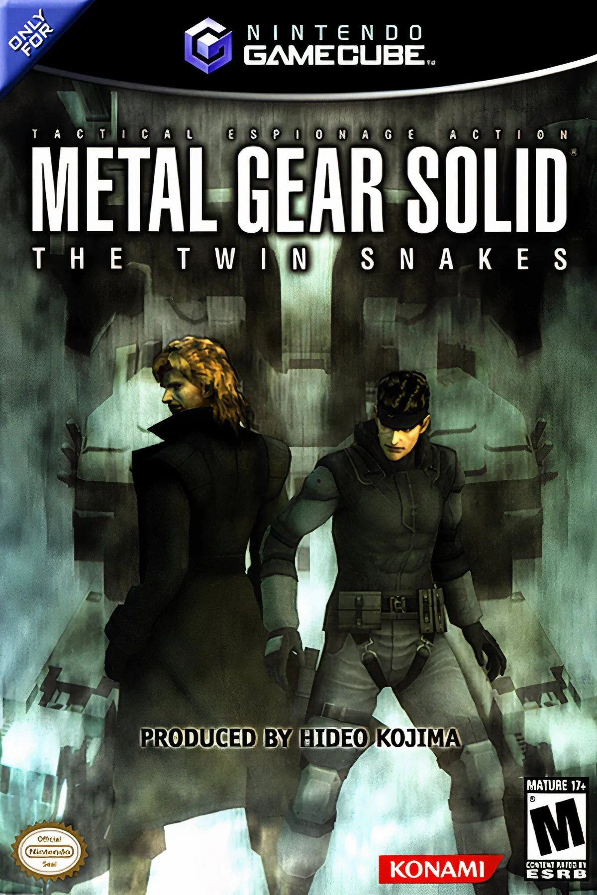 Solid Snake trong Metal Gear Solid: The Twin Snakes, minh họa các pha hành động không phù hợp với không gian game gốc