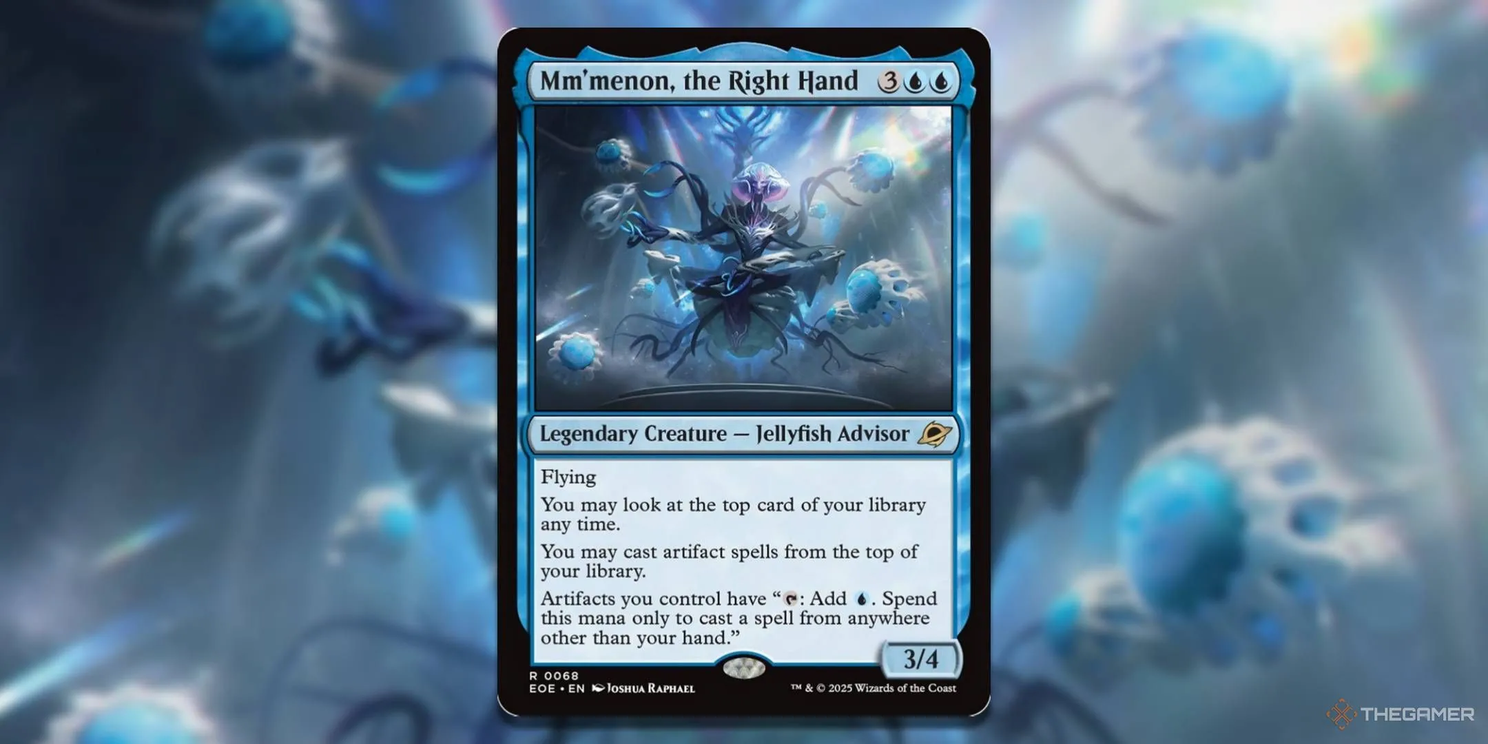 Thẻ bài Mm'menon, The Right Hand, biến hiện vật thành nguồn mana dồi dào