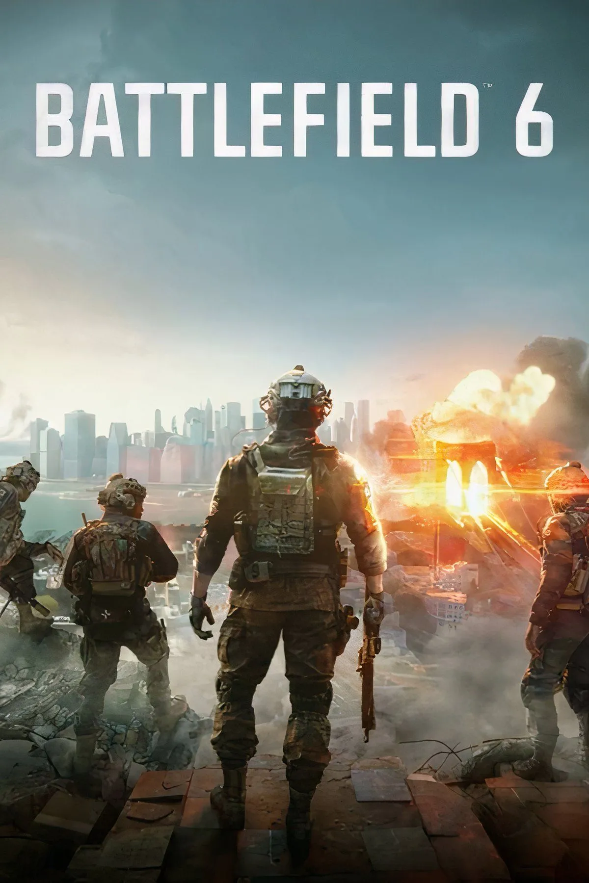 Toàn cảnh chiến trường Battlefield 6, phản ánh quy mô game và kỳ vọng về doanh số