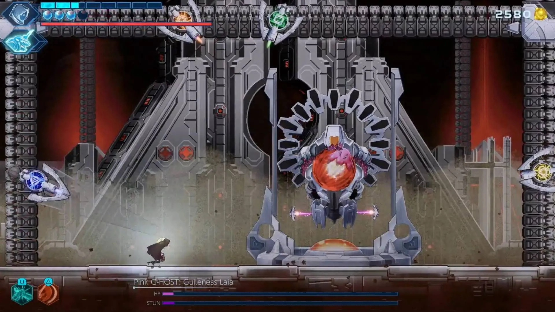 Trận đấu boss đầy kịch tính trong Shadow Labyrinth, nơi kỹ năng chiến đấu được thử thách