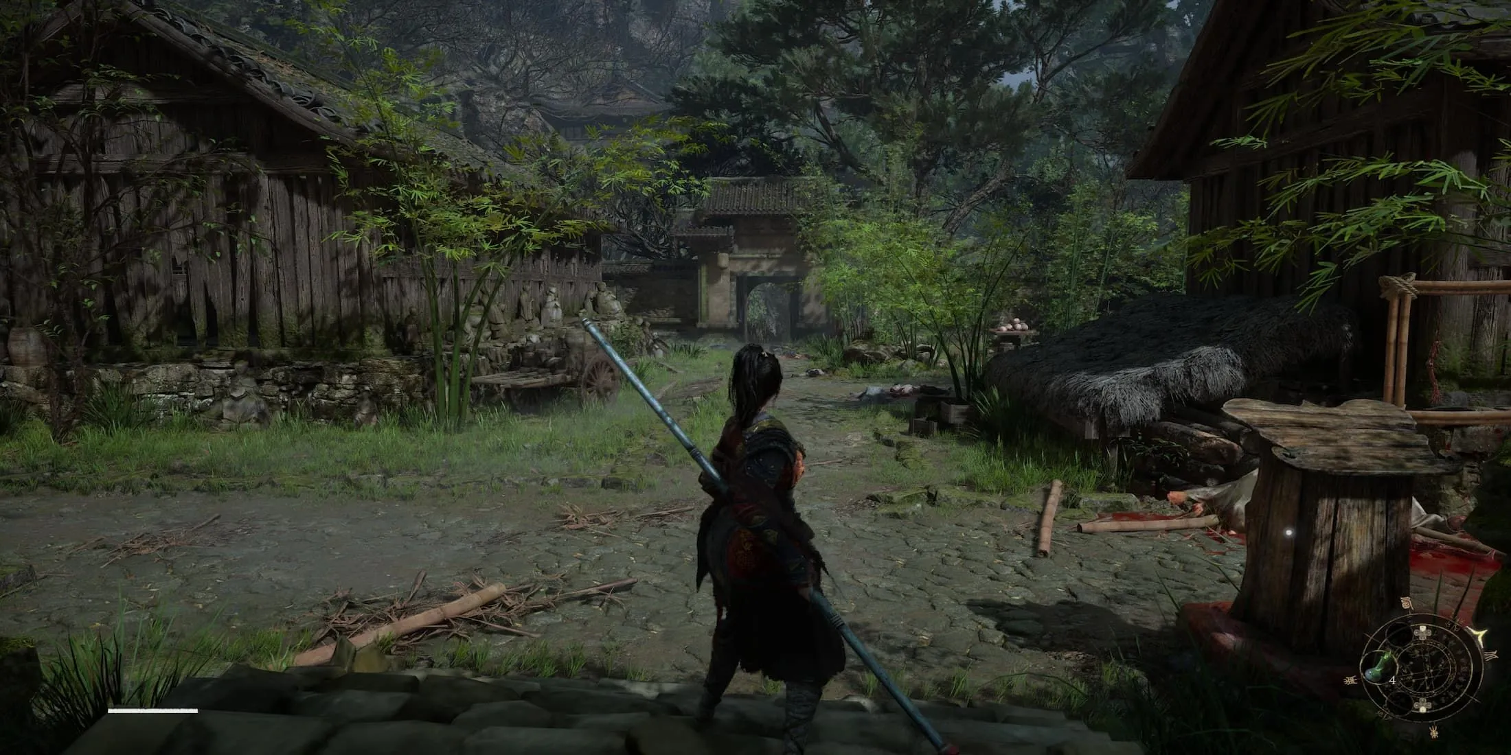 Wuchang: Fallen Feathers - Âm nhạc êm ái, nhẹ nhàng hòa quyện cùng không gian game.