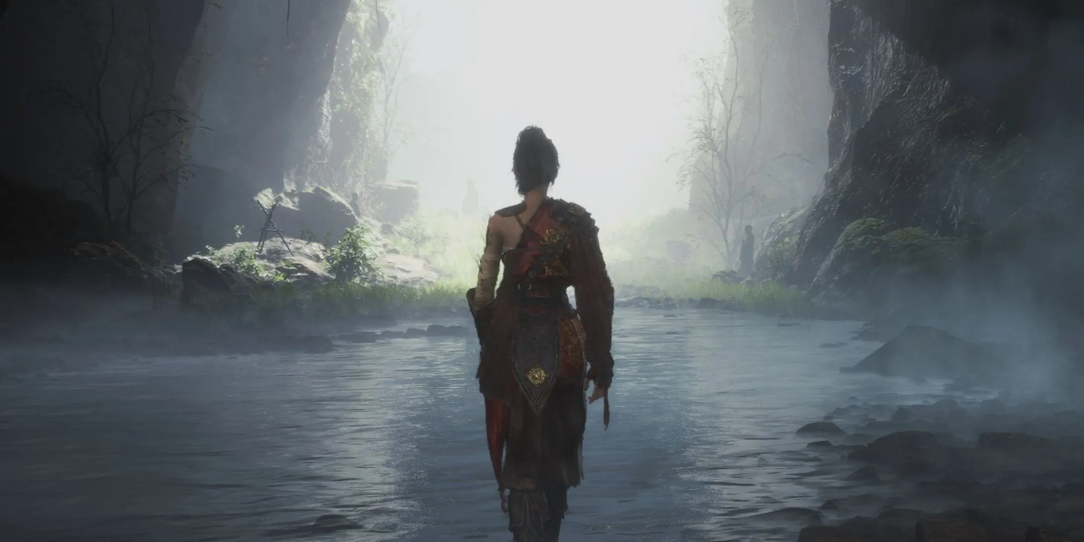 Wuchang: Fallen Feathers - Hình ảnh nhân vật chính tỉnh giấc, sẵn sàng bắt đầu hành trình.