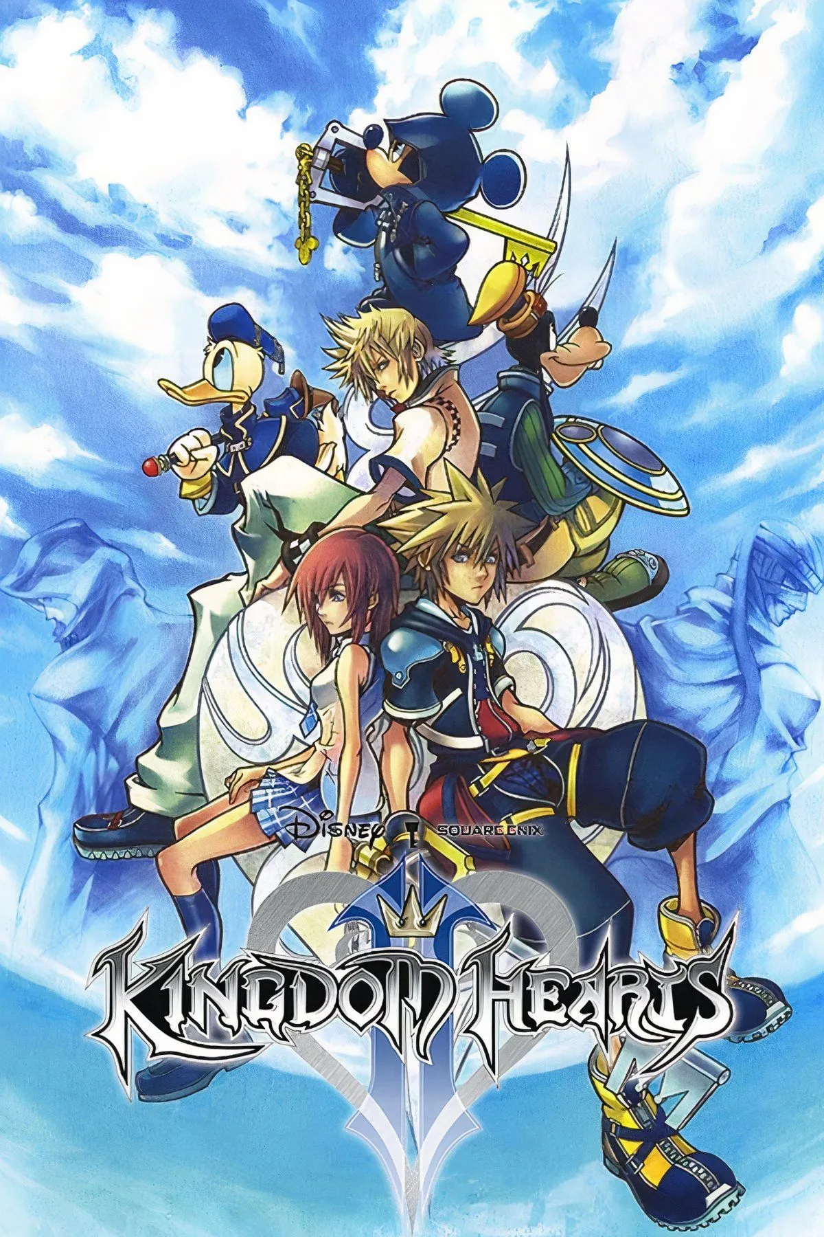 Bìa game Kingdom Hearts 2, một trong những siêu phẩm hành động nhập vai được yêu thích nhất trên PlayStation 2
