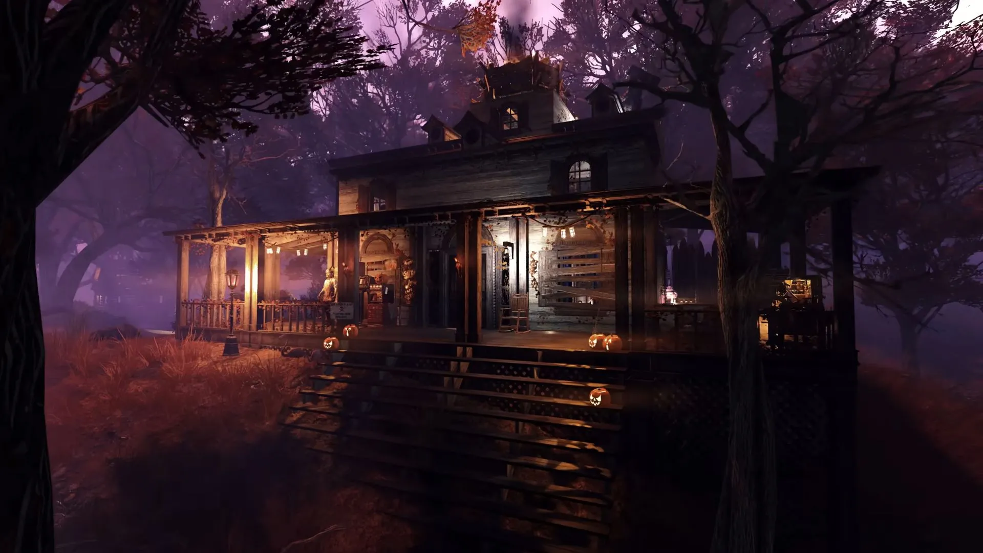Giao diện Workshop 2.0 và menu chỉnh sửa CAMP trong Fallout 76