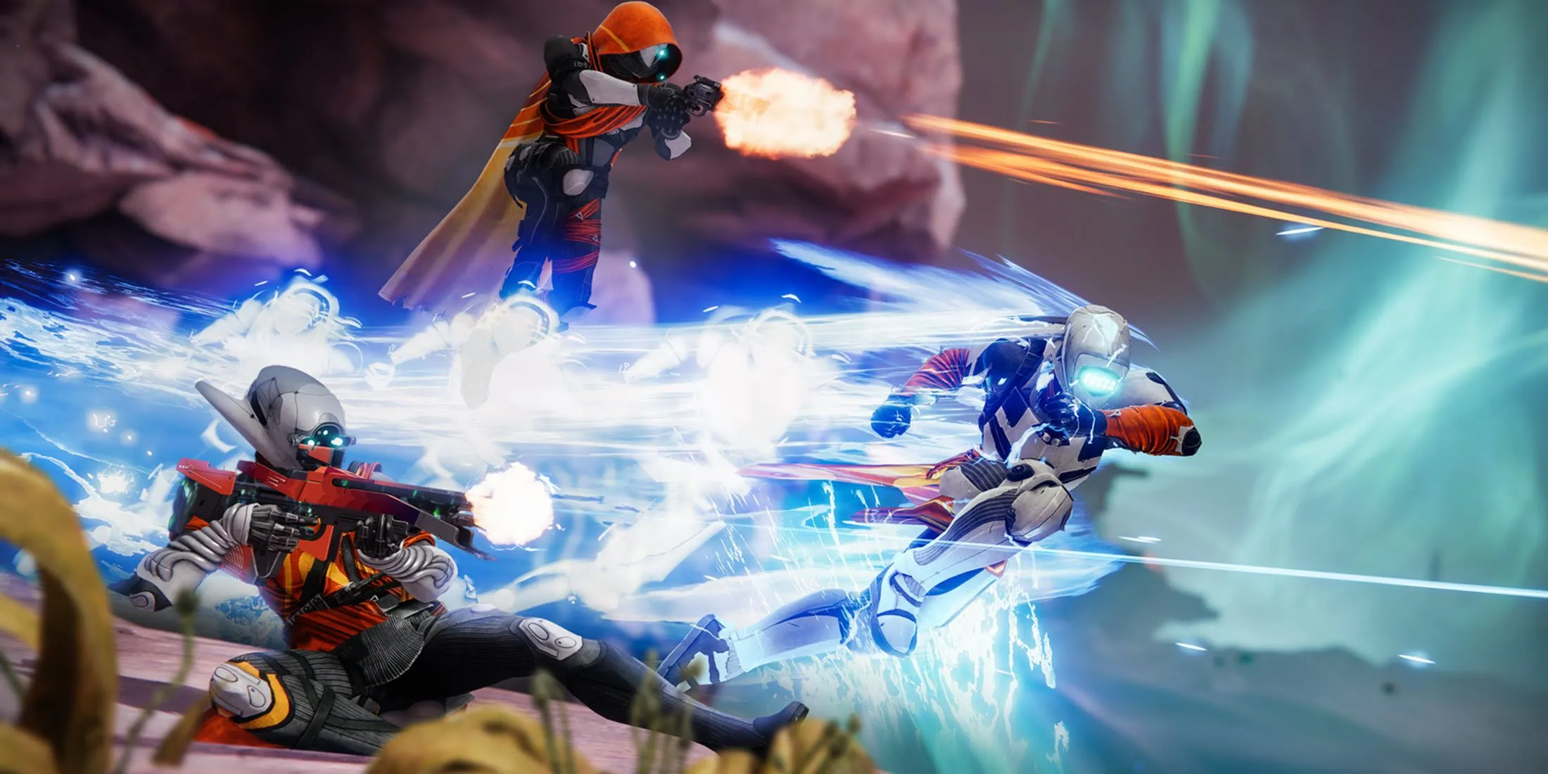 Hình ảnh một Warlock trong Destiny 2, biểu tượng của bản cập nhật Ash &amp; Iron
