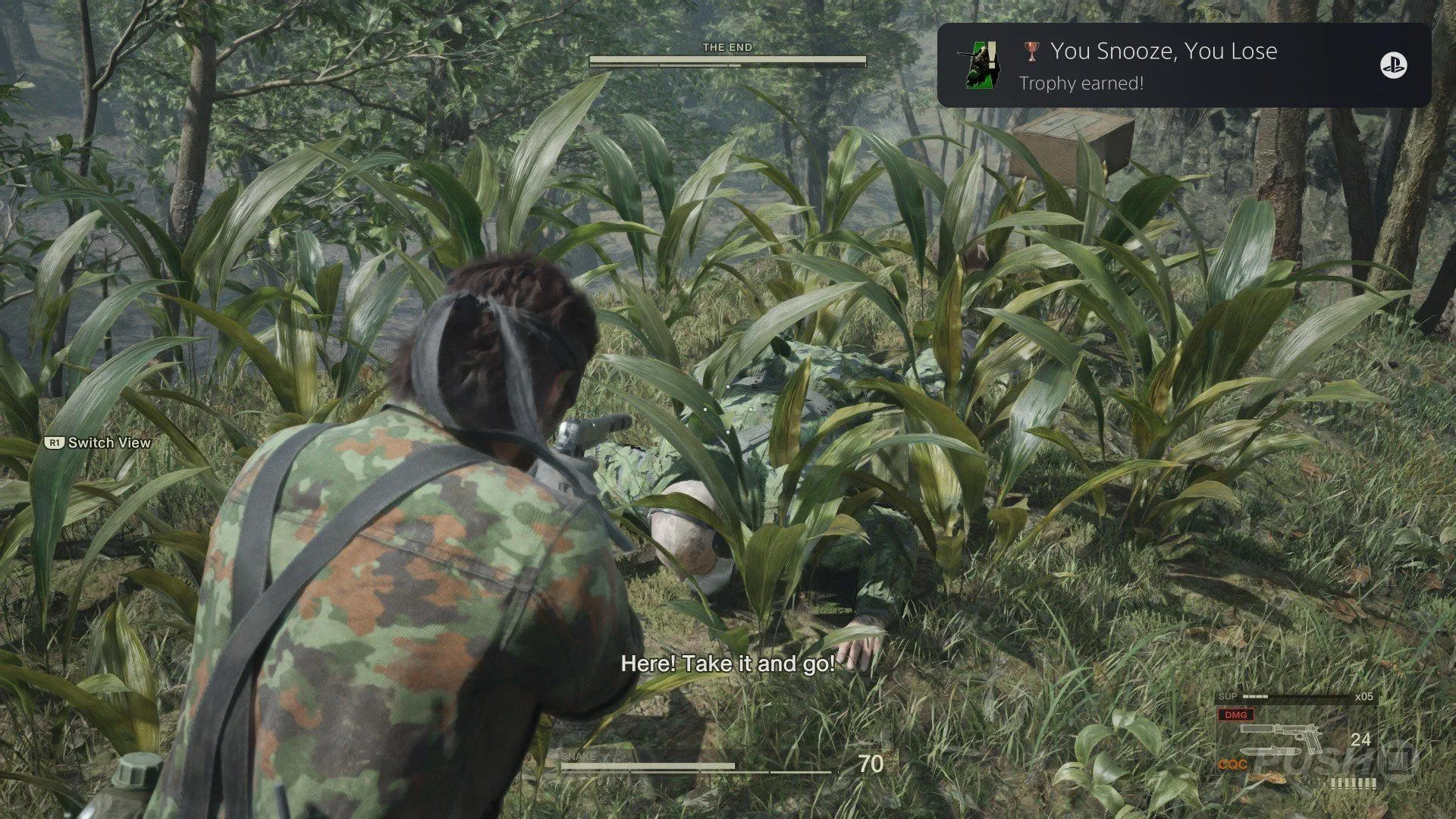 Khu vực Sokrovenno South, địa điểm săn The End đầy thử thách trong Metal Gear Solid Delta