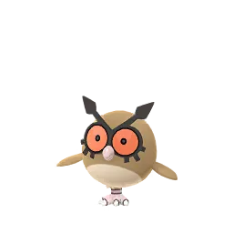 Pokemon Hoothoot hệ Thường và Bay trong Spotlight Hour của Pokemon GO
