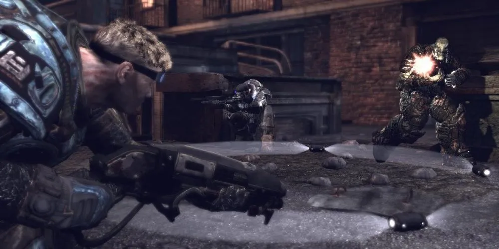 Súng shotgun Gnasher - biểu tượng sức mạnh gây tranh cãi trong Gears of War Reloaded