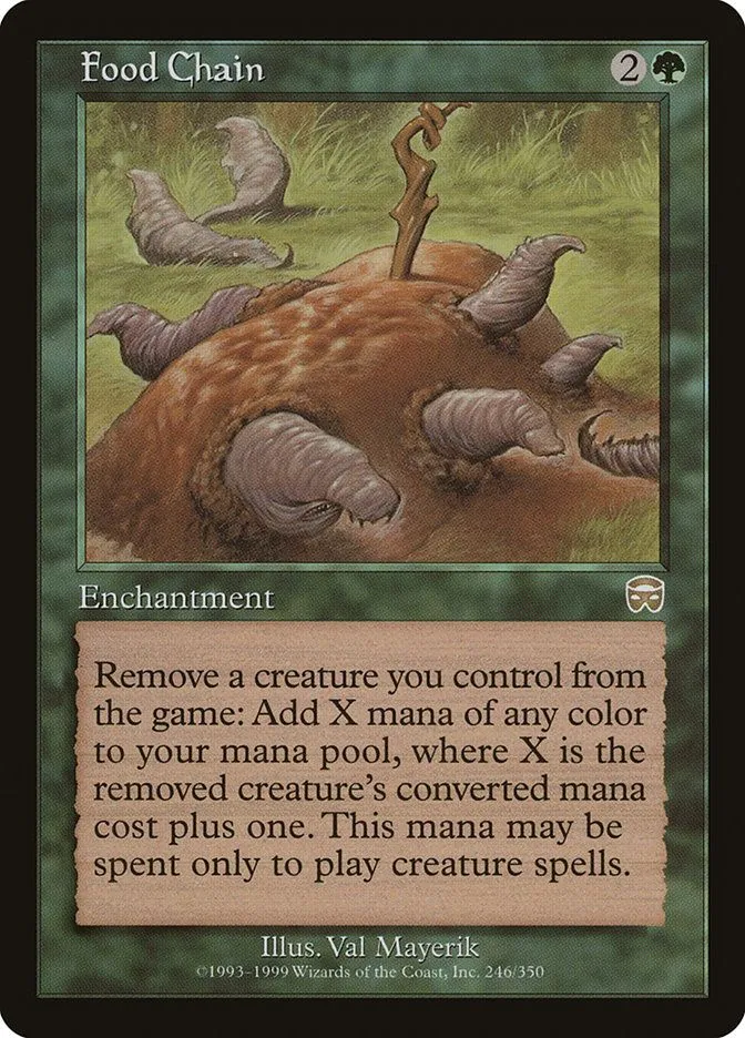Thẻ bài Food Chain, một lựa chọn combo mạnh mẽ cho deck Terra Commander trong MTG