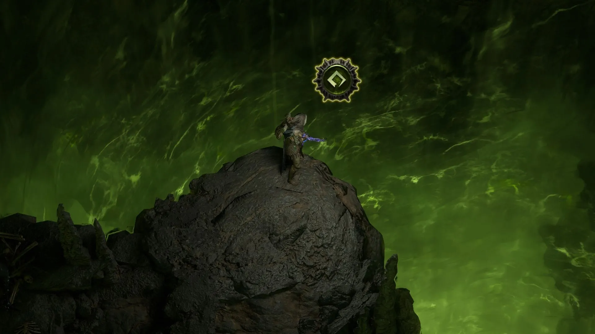 Well of Souls trong Path of Exile 2, nơi thực hiện các công thức Desecrated crafting phức tạp