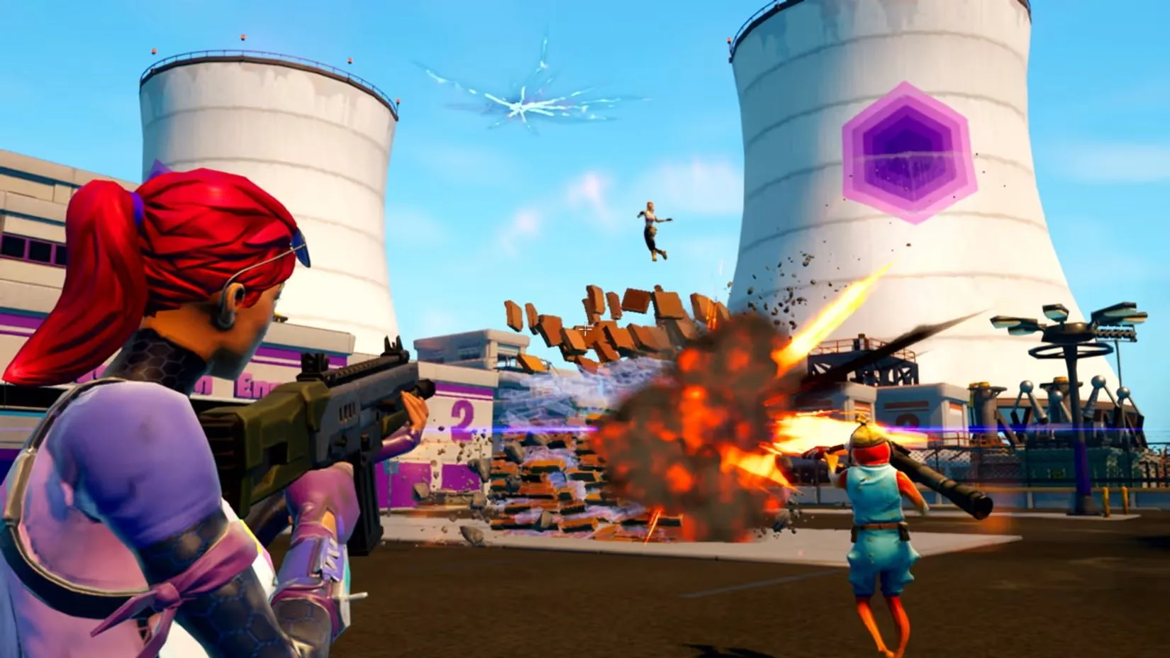 Ảnh concept show các glider và vật phẩm theo phong cách Simpsons trong Fortnite