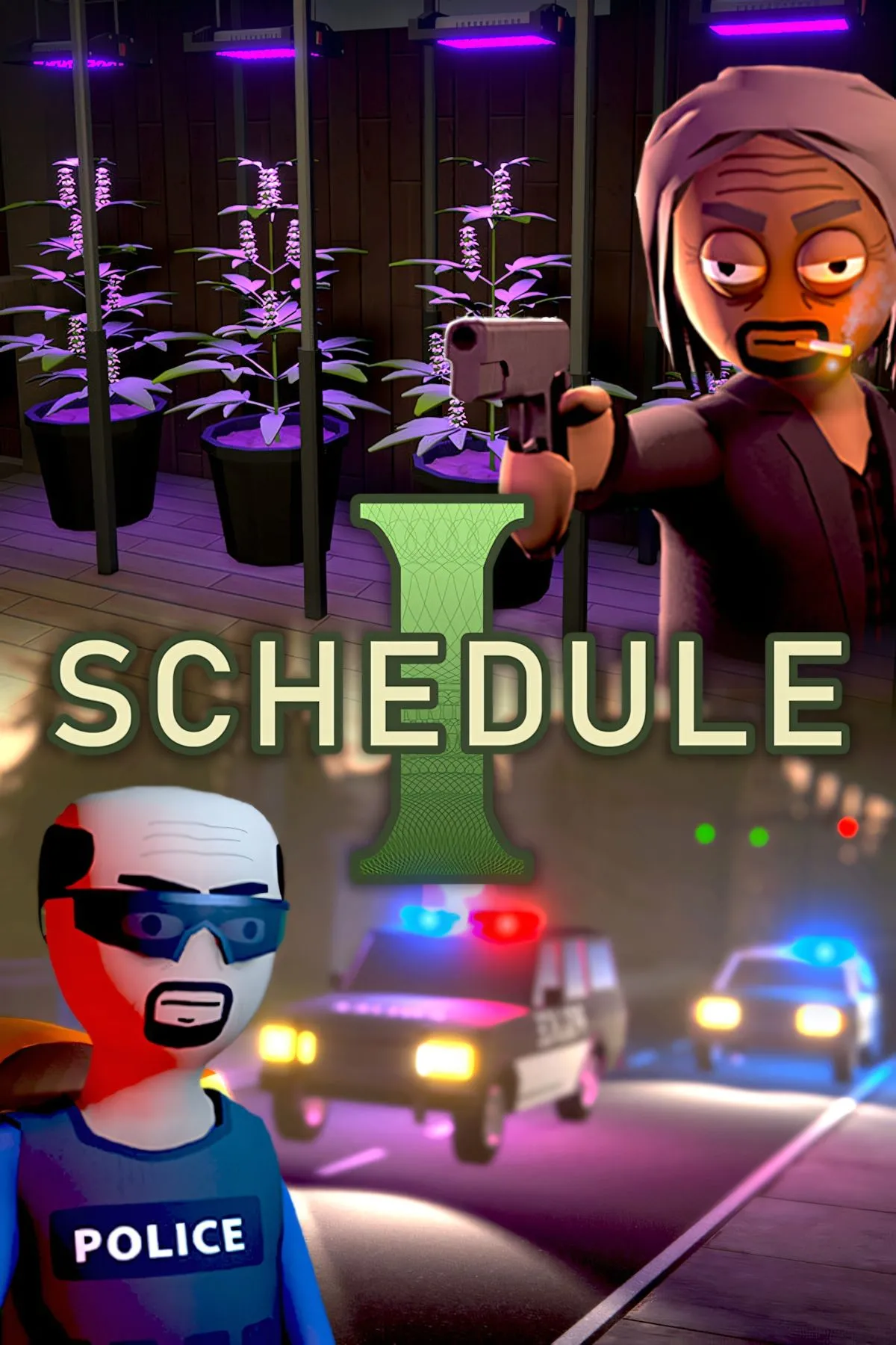 Ảnh đồ họa Schedule I — game co-op 4 người trên Steam, yếu tố quản lý và tội phạm