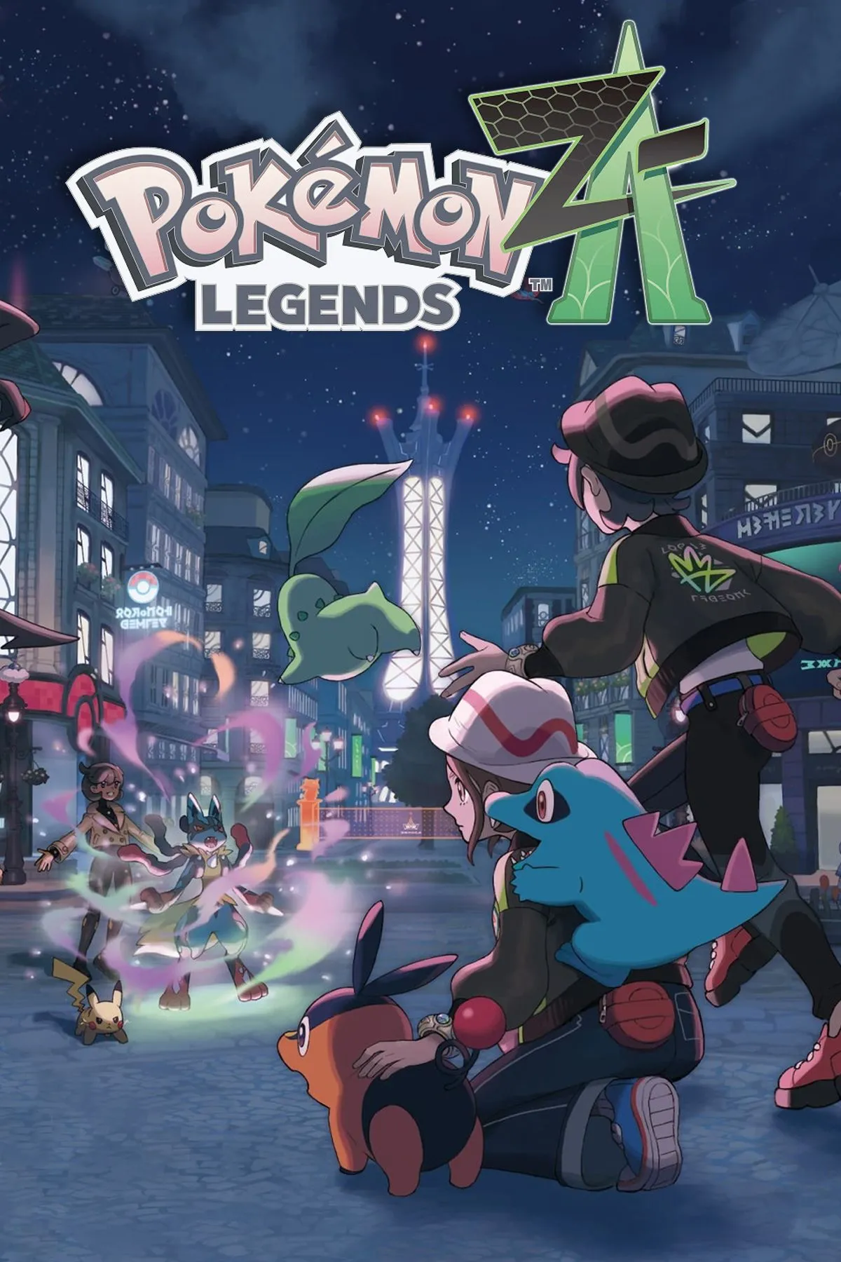 Bìa chính thức Pokemon Legends: Z-A, artwork và cảm giác phiêu lưu Kalos