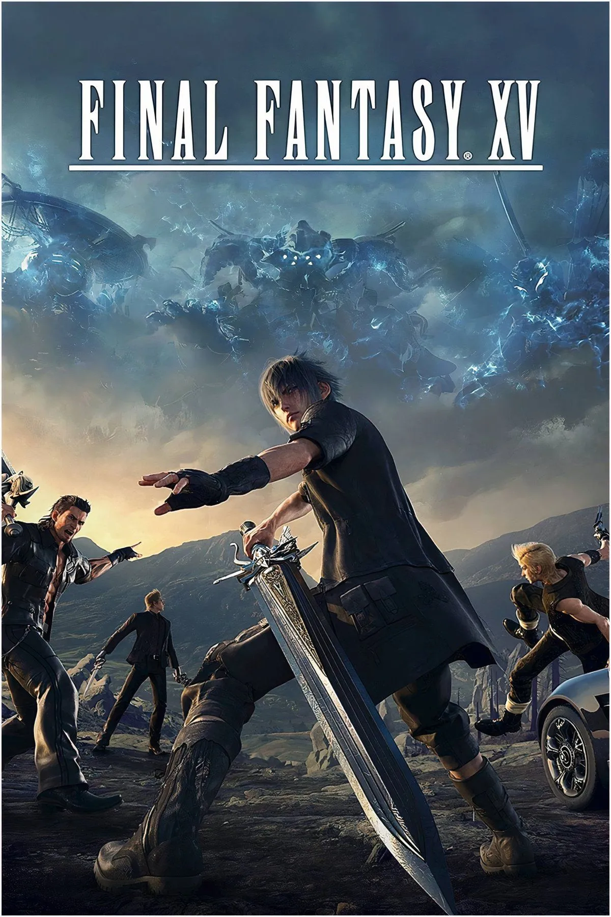Bìa Final Fantasy XV - thế giới Eos rộng khoảng 700 dặm vuông, phù hợp cho hành trình cùng Noctis