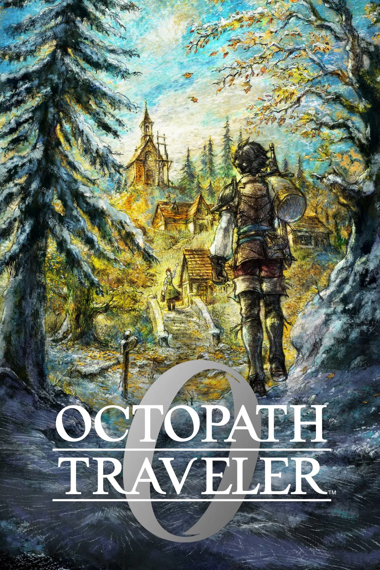 Bìa Octopath Traveler 0 phiên bản console và PC, JRPG chiến thuật với yếu tố xây dựng làng