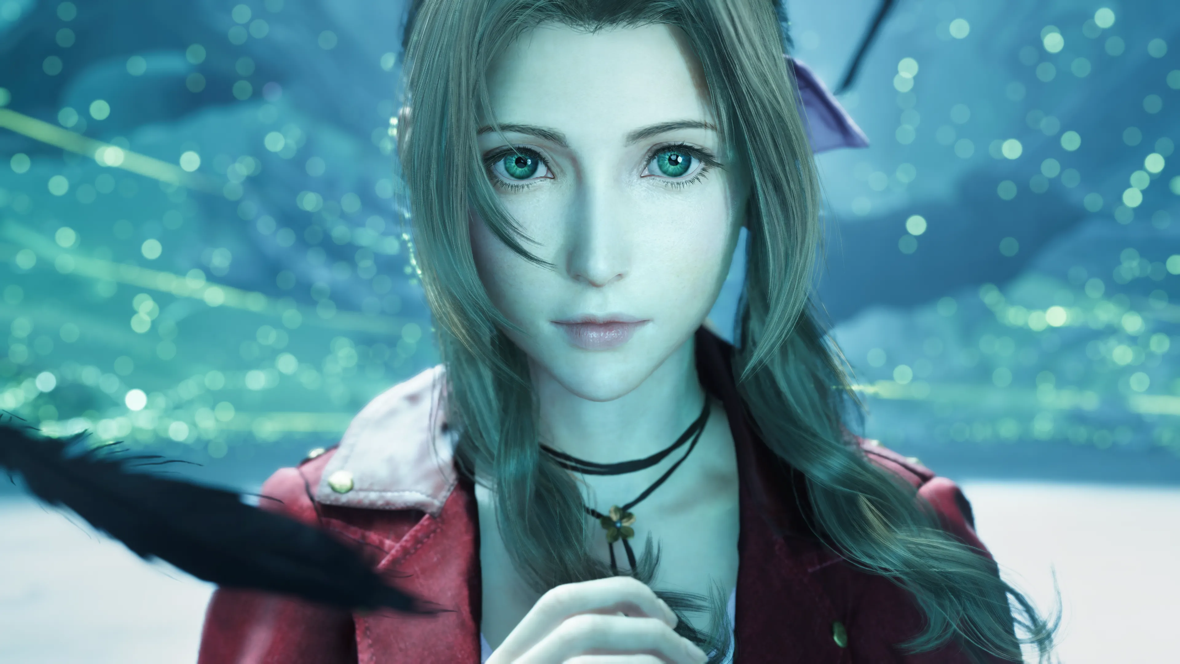 Final Fantasy 7 Rebirth chạy trên Steam Deck, ảnh chụp màn hình gameplay với giao diện chiến đấu hiện đại