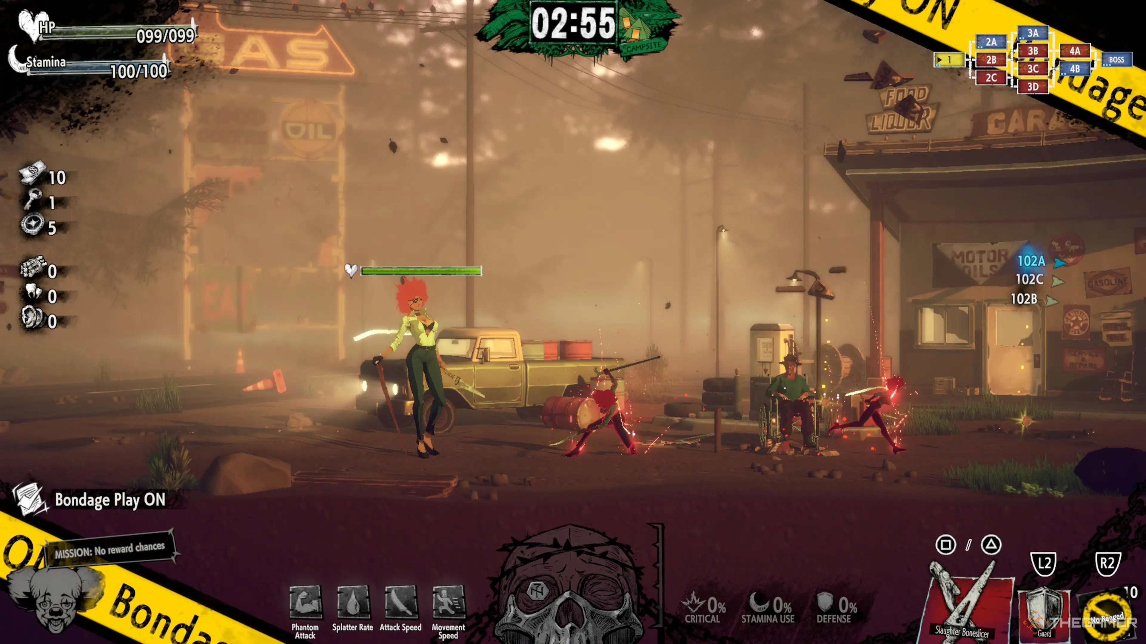 Giao diện gameplay Hotel Barcelona với yếu tố roguelite và quản lý tài nguyên
