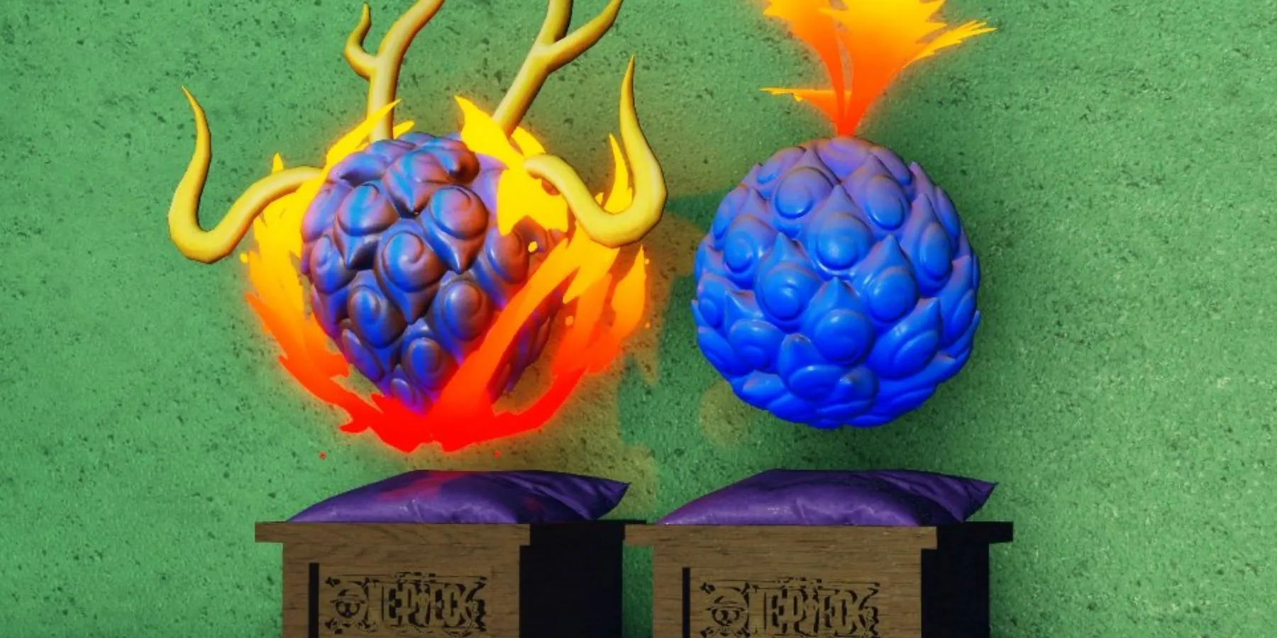 Giao diện nhân vật Fruit Battlegrounds đang chiến đấu, hiển thị trái cây và hiệu ứng kỹ năng