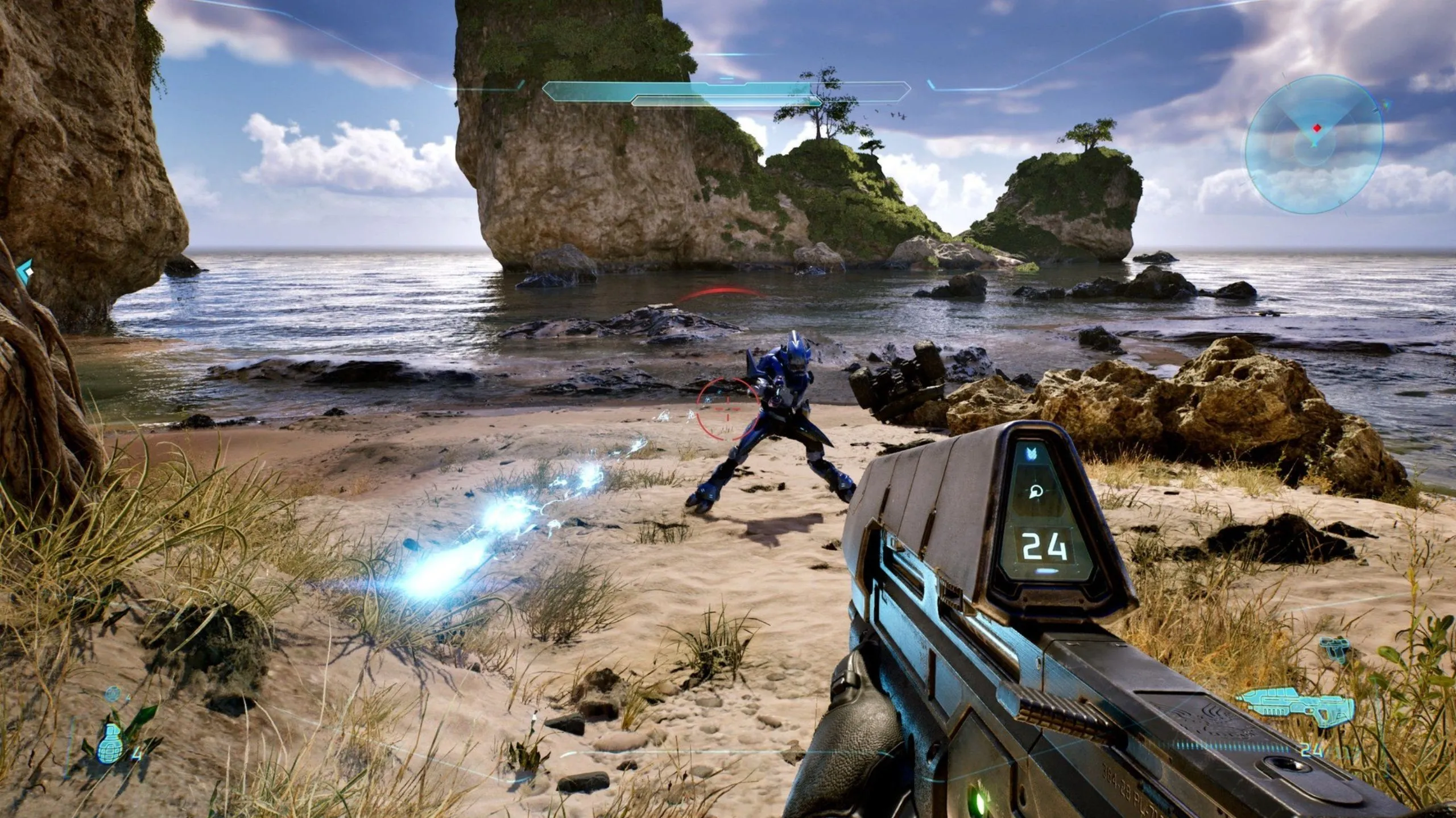 Khẩu súng trong Halo Campaign Evolved: Battle Rifle, Energy Sword và các vũ khí mới làm phong phú lối chơi