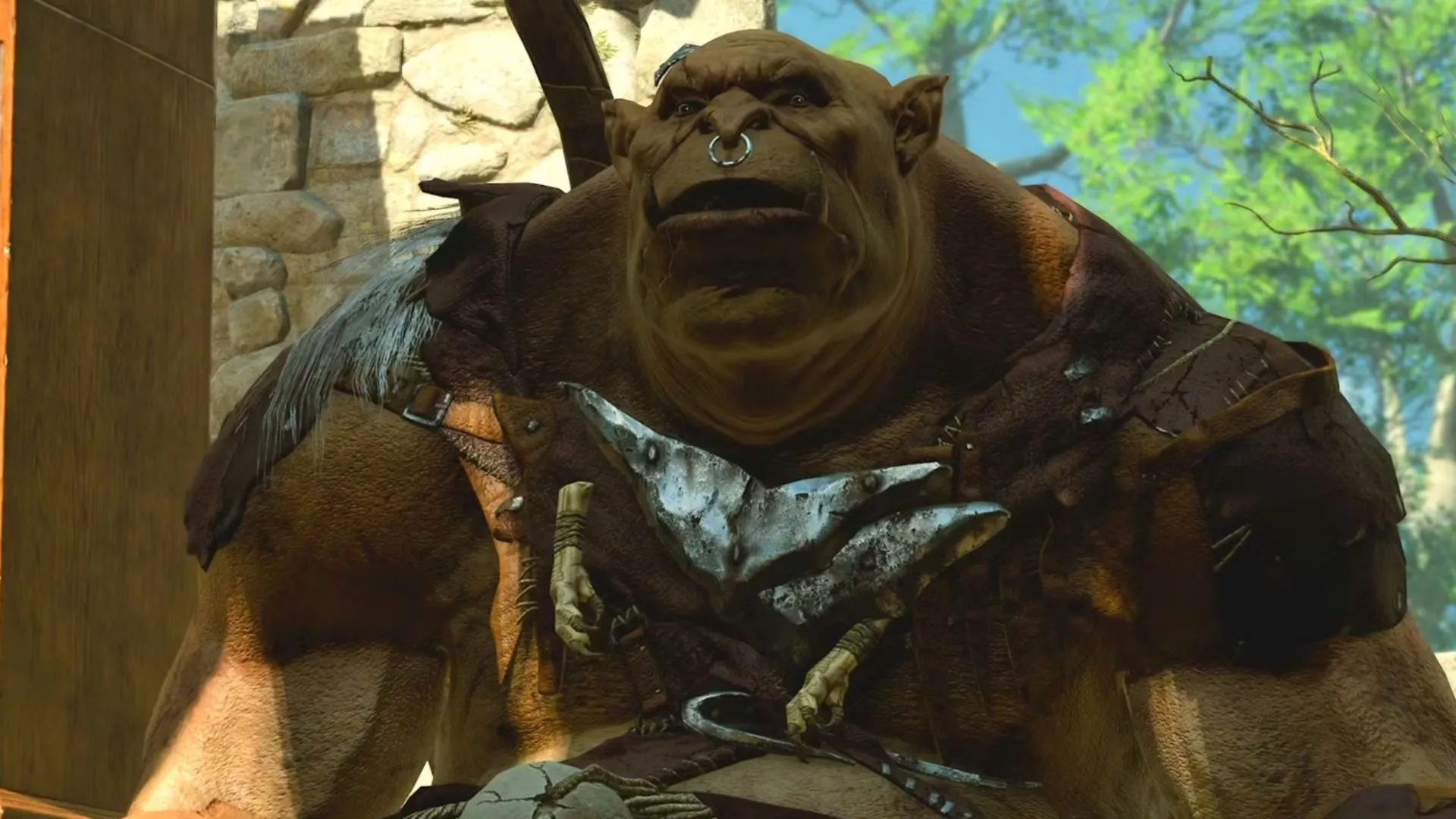 Lump the ogre, nhân vật oger trong Baldur's Gate 3
