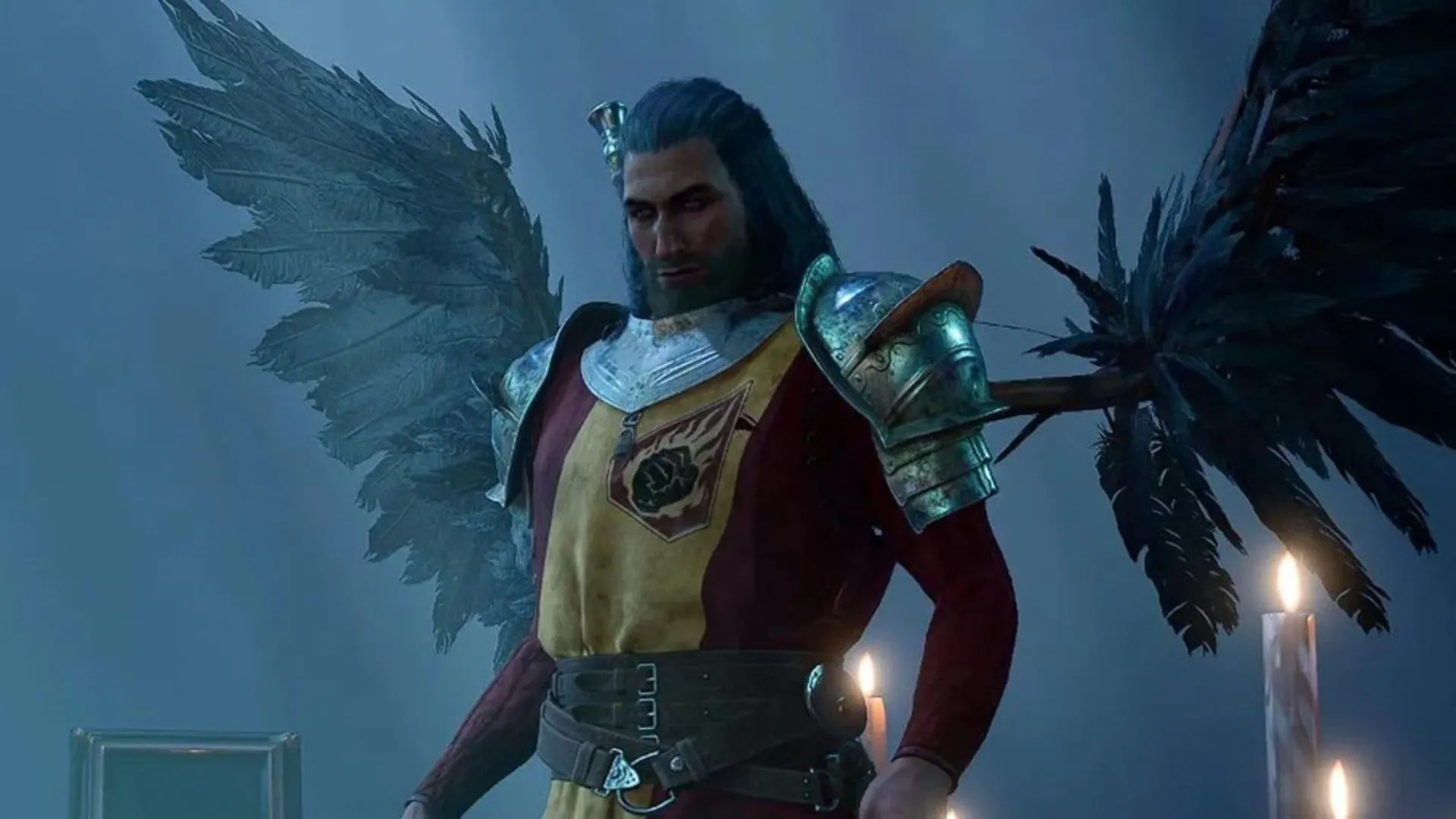 Marcus trong khoảnh khắc căng thẳng ở Baldur's Gate 3