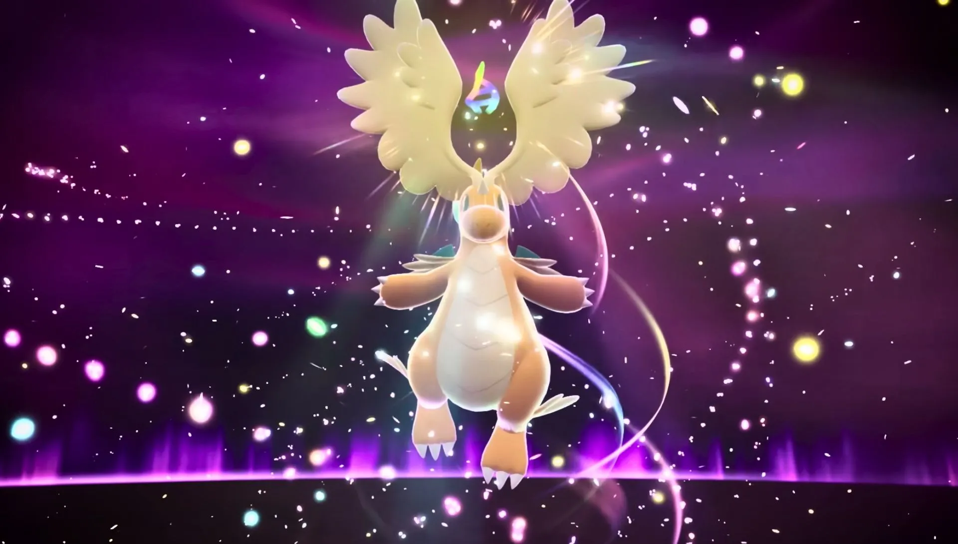 Mega Dragonite sử dụng Draco Meteor và Extreme Speed trong Pokémon Legends: Z-A