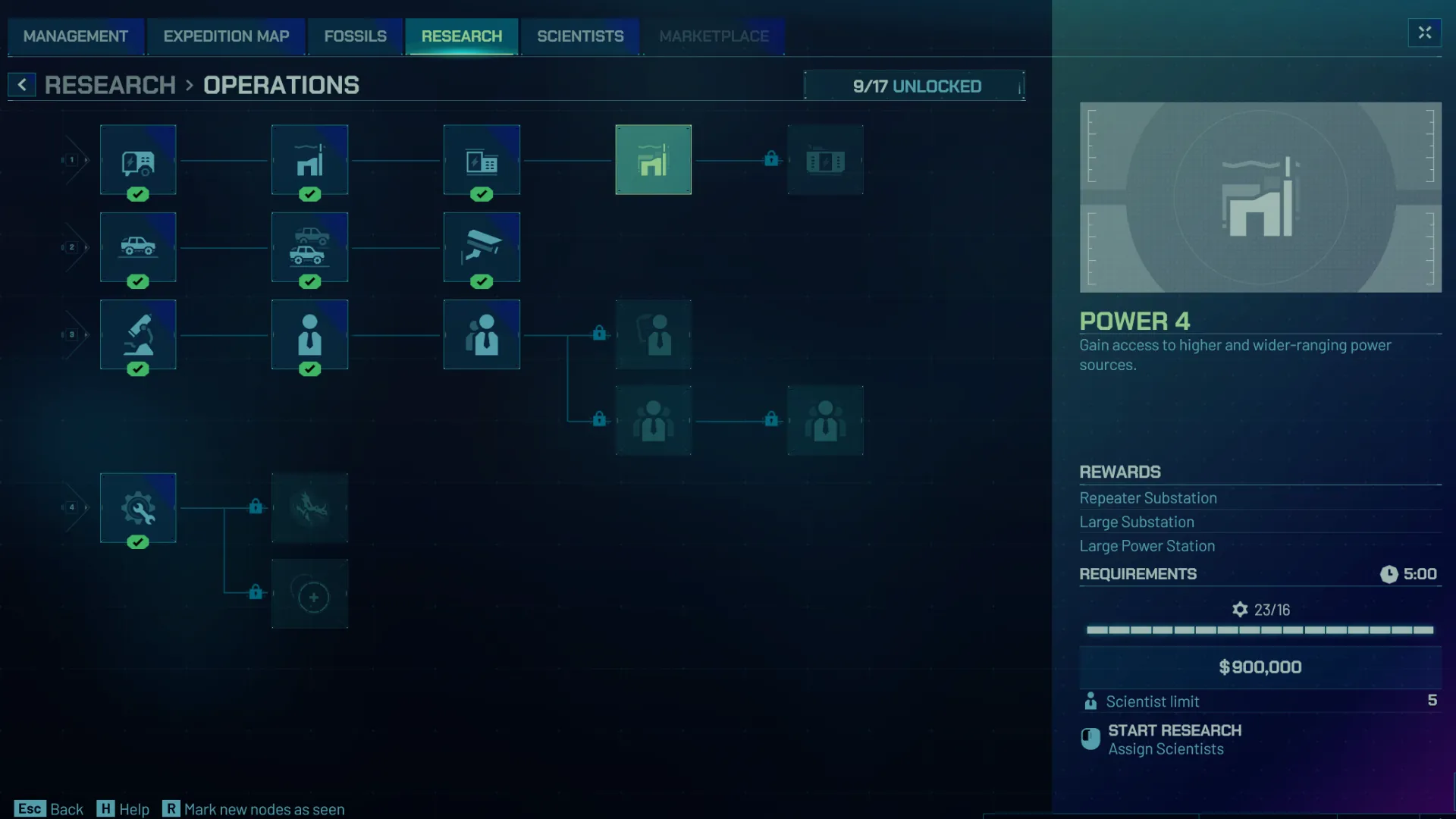 Mô tả nâng cấp nguồn điện: Substation và Pylon trong Jurassic World Evolution 3