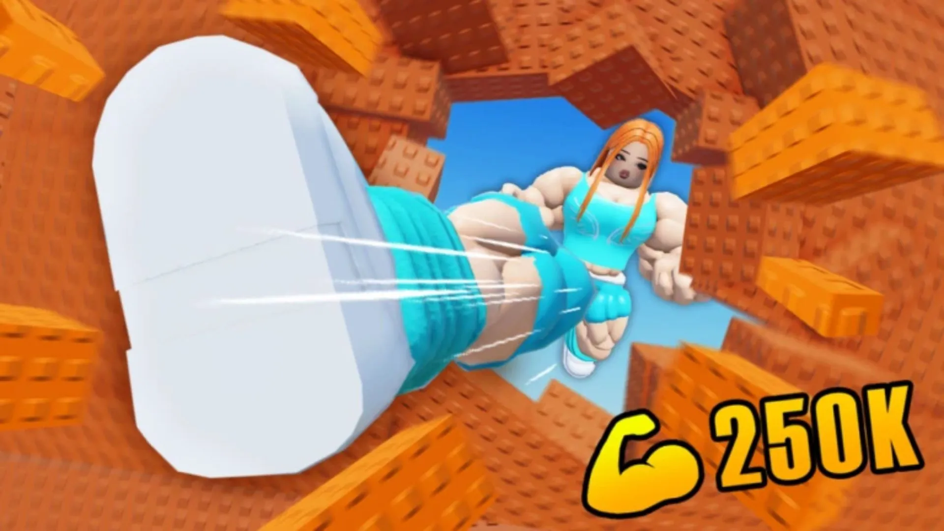 Nhân vật Punch Wall và hình ảnh quảng bá, gợi ý theo dõi Discord và các kênh chính thức để lấy mã sớm nhất