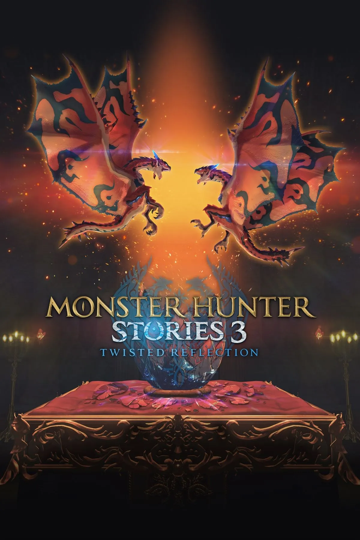 Poster Monster Hunter Stories 3 Twisted Reflection - thu thập và chiến đấu cùng Monsties trong JRPG này
