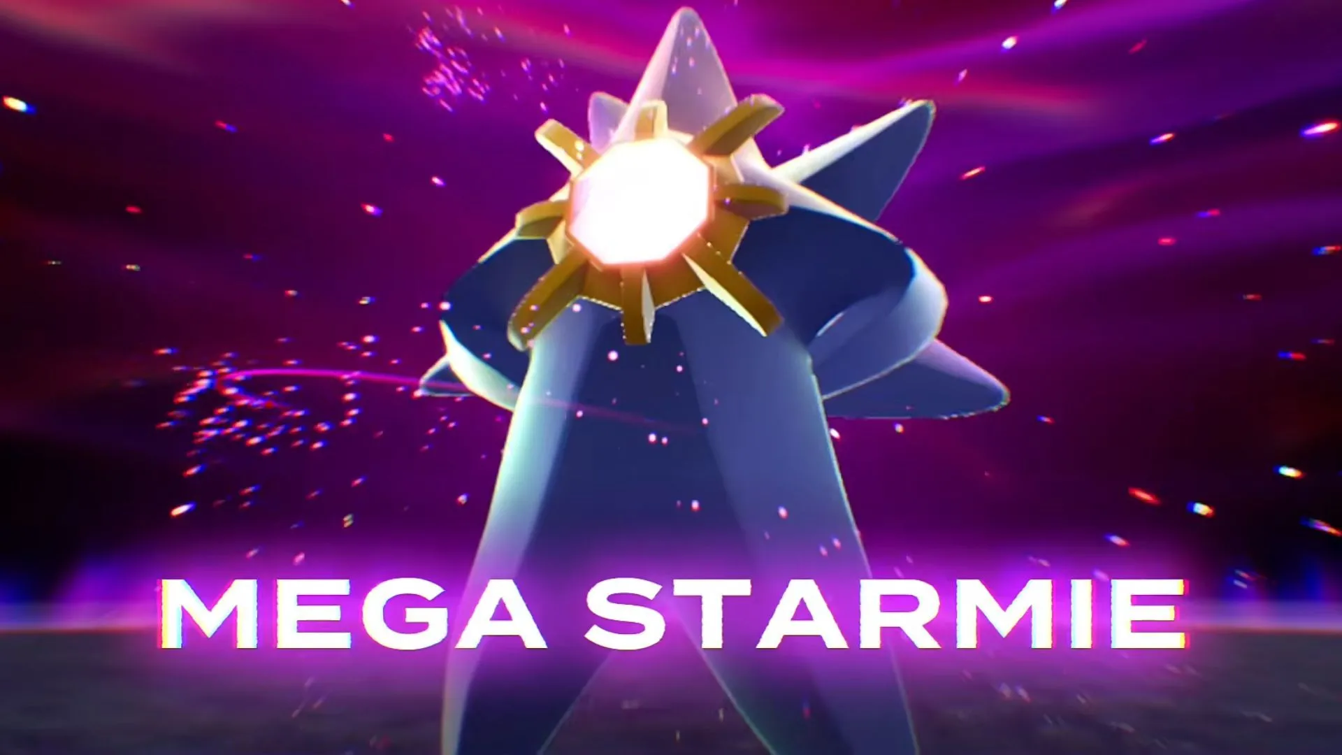 Rogue Mega Starmie hoàn tất quá trình Mega Evolution trong trận boss về cuối game