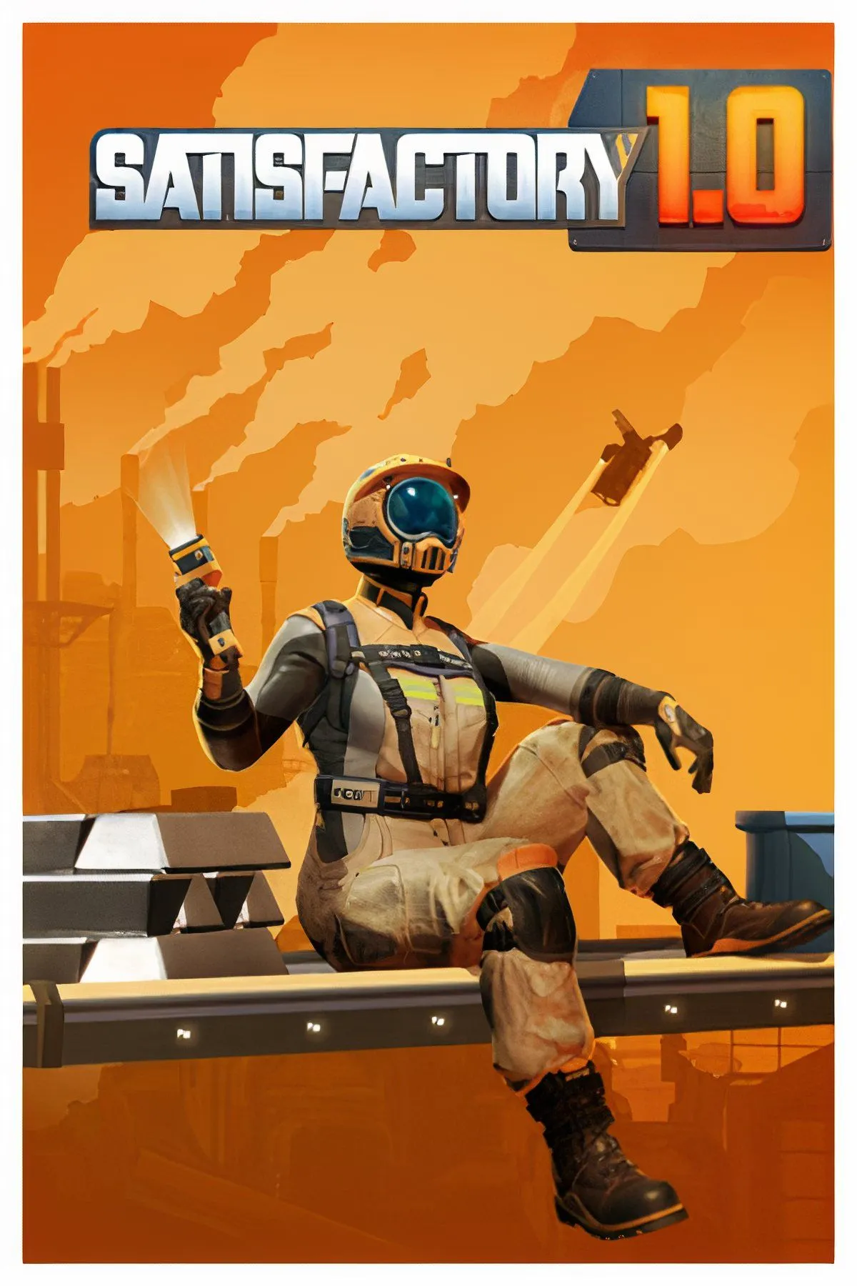 Satisfactory — game xây dựng nhà máy co-op 4 người, khám phá và tối ưu hóa dây chuyền