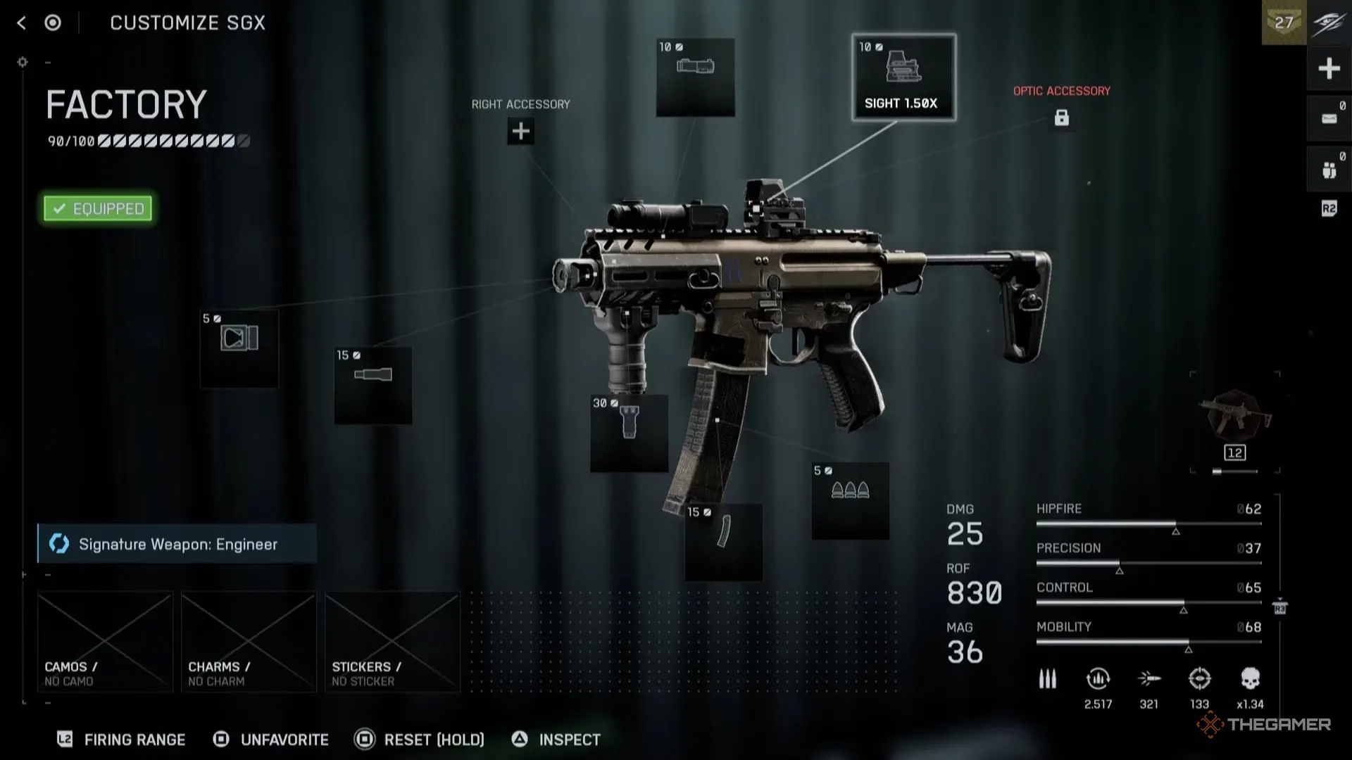 SMG đặc trưng của Engineer trong Battlefield 6, phù hợp cho giao tranh tầm ngắn