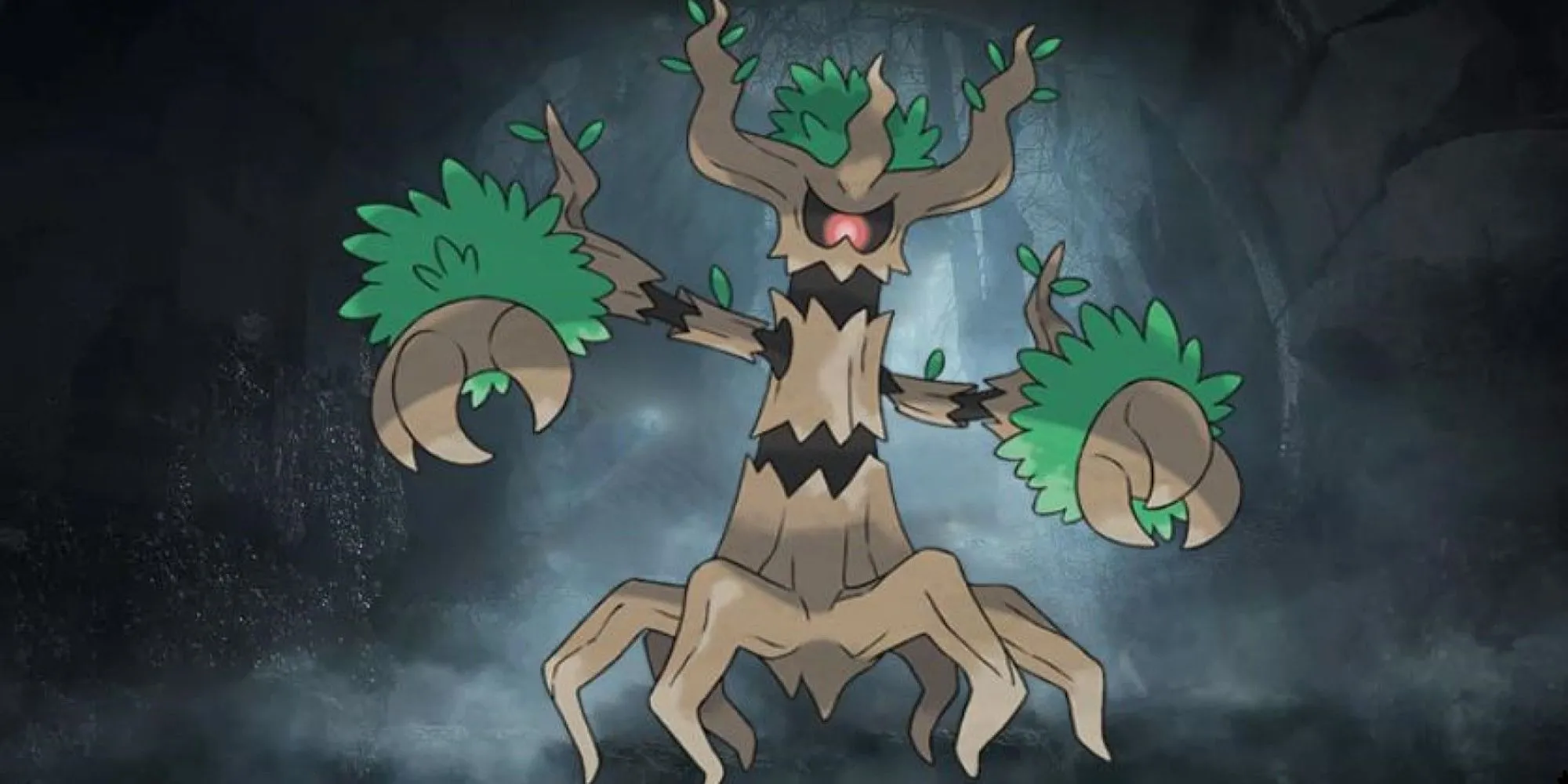 Trevenant - Pokémon hình cây ma mị, hợp với hình ảnh Mega rùng rợn