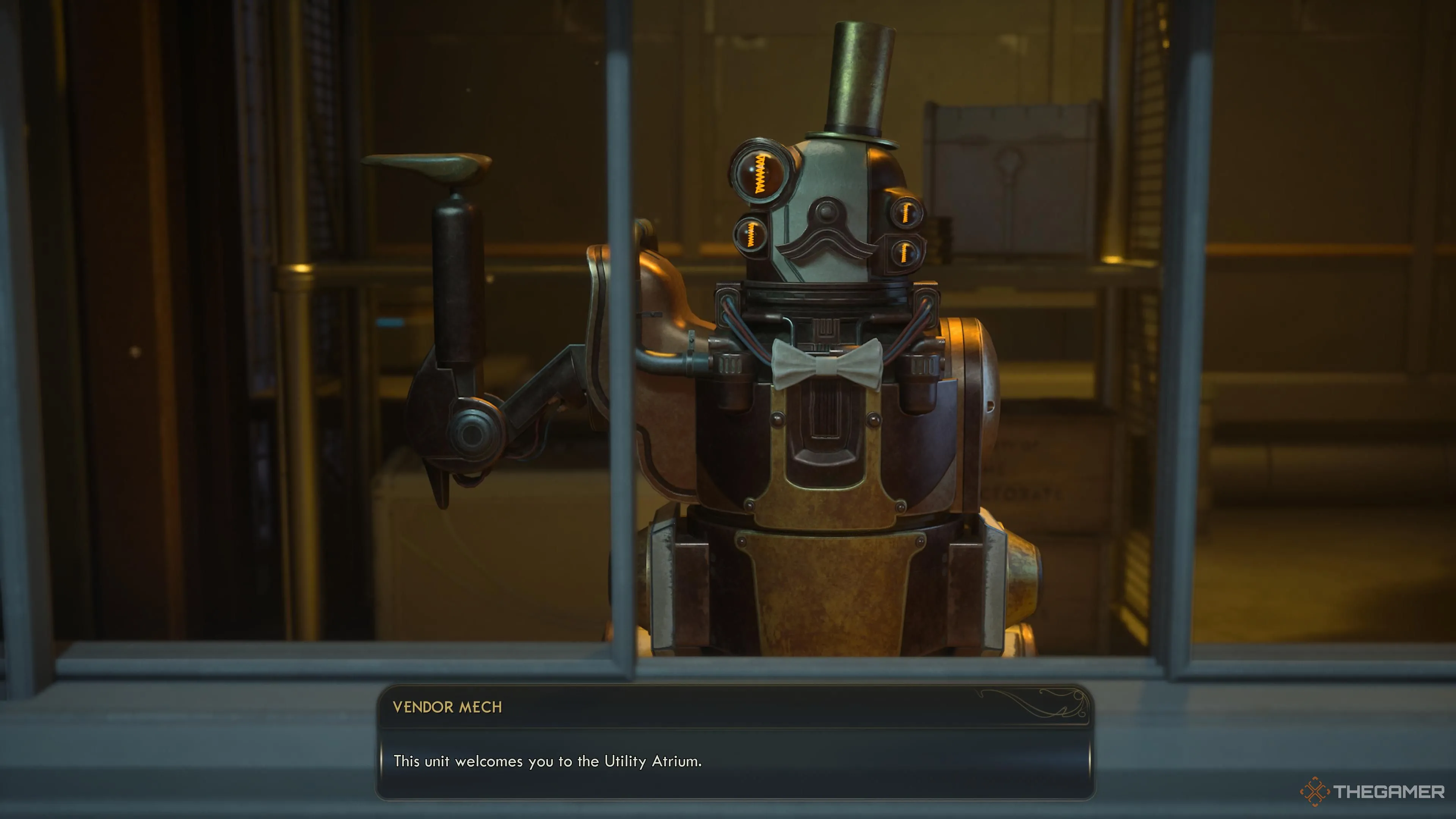 Vendor Mech trong Greater Tranquility Station