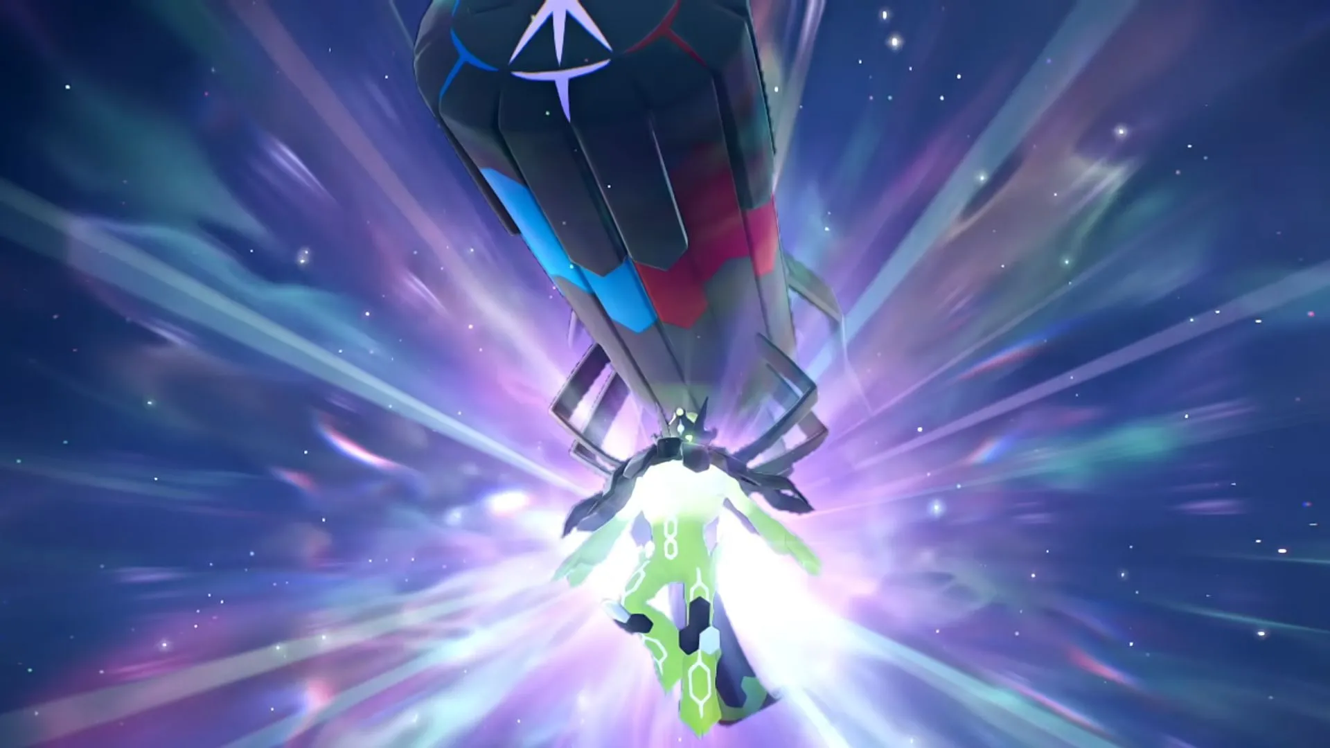 Zygarde Mega Evolves trong trận chiến cuối cùng của Pokemon Legends: Z-A, hình ảnh thể hiện sức mạnh áp đảo